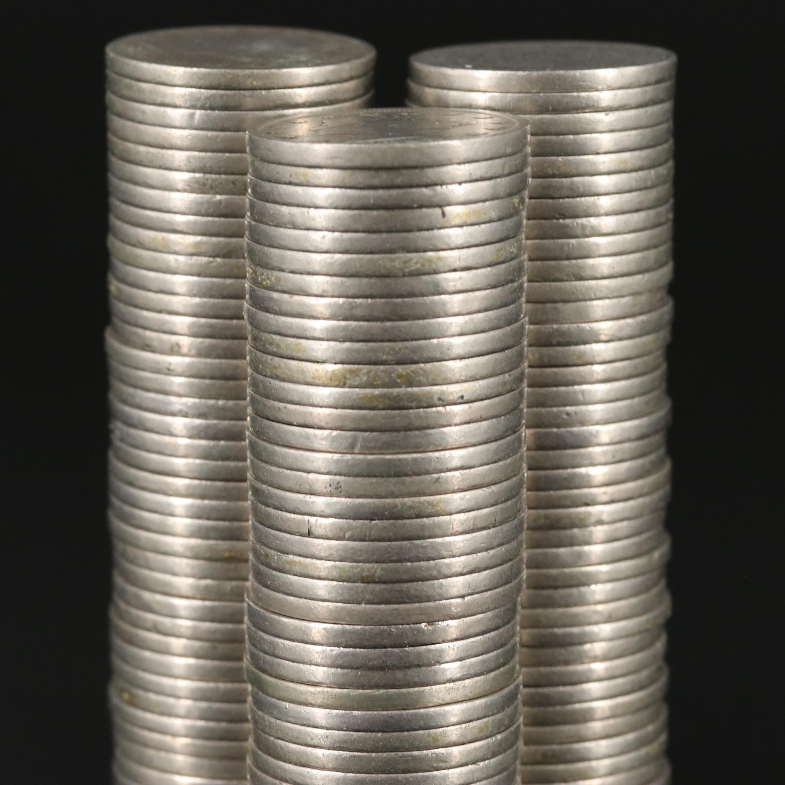 Group of One hundred Eighteen Liberty Nickels