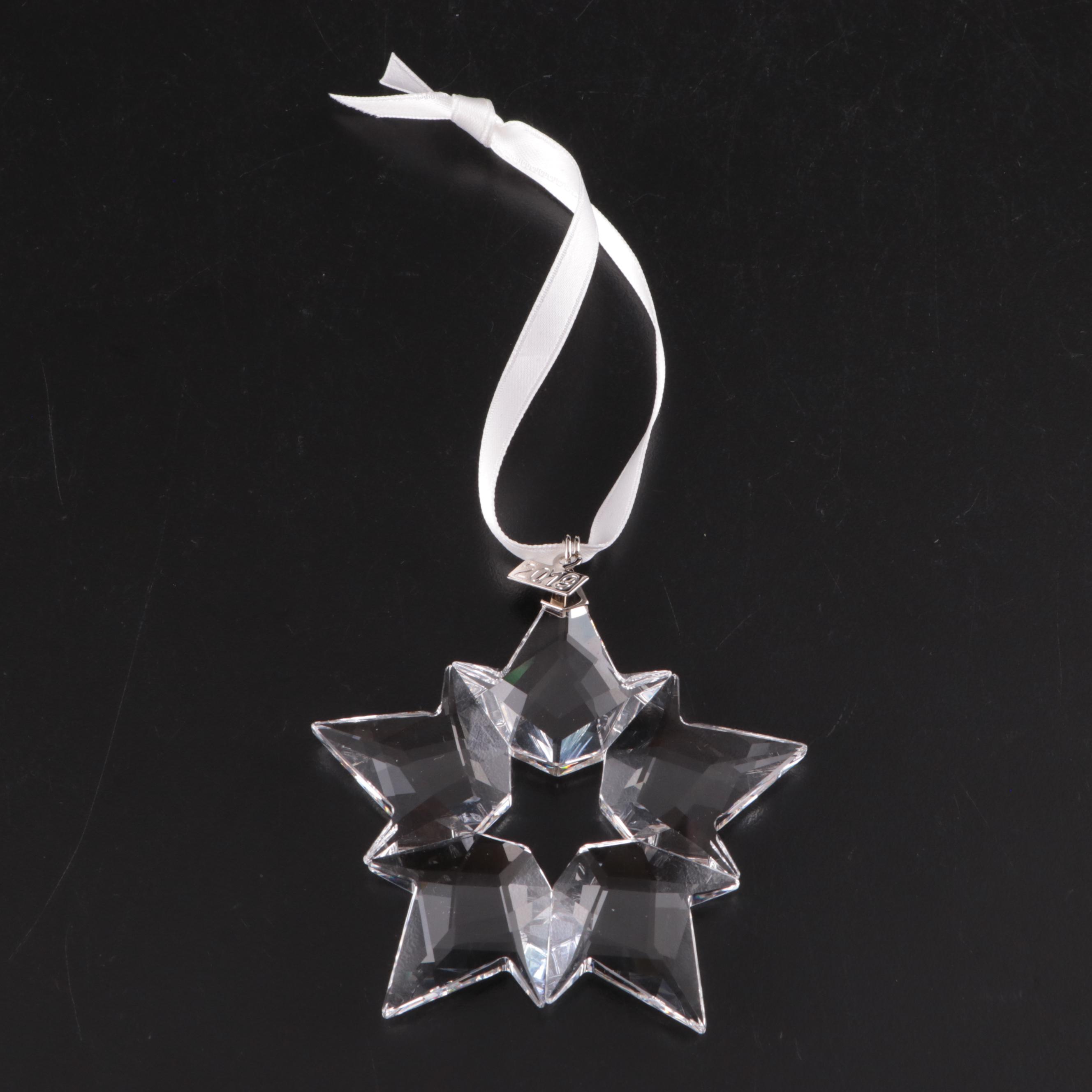 Swarovski Crystal Snowflake Ornaments