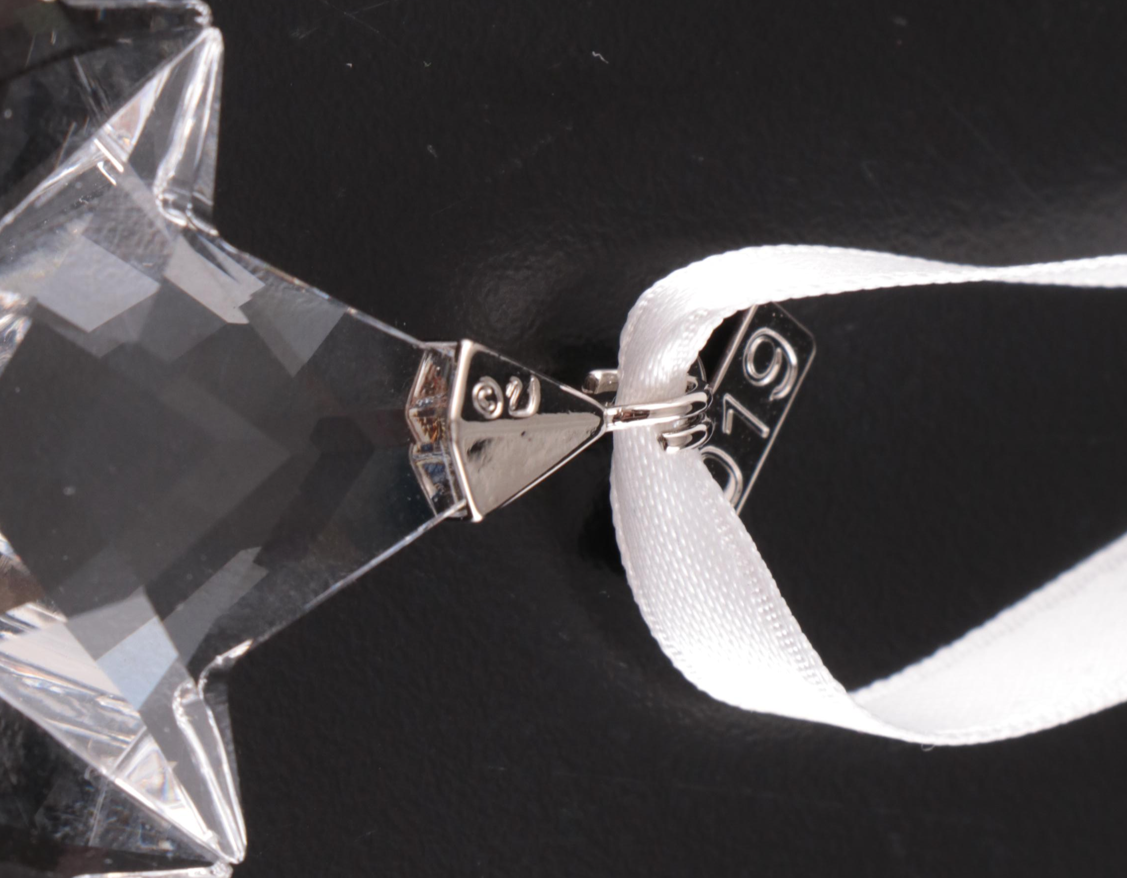 Swarovski Crystal Snowflake Ornaments