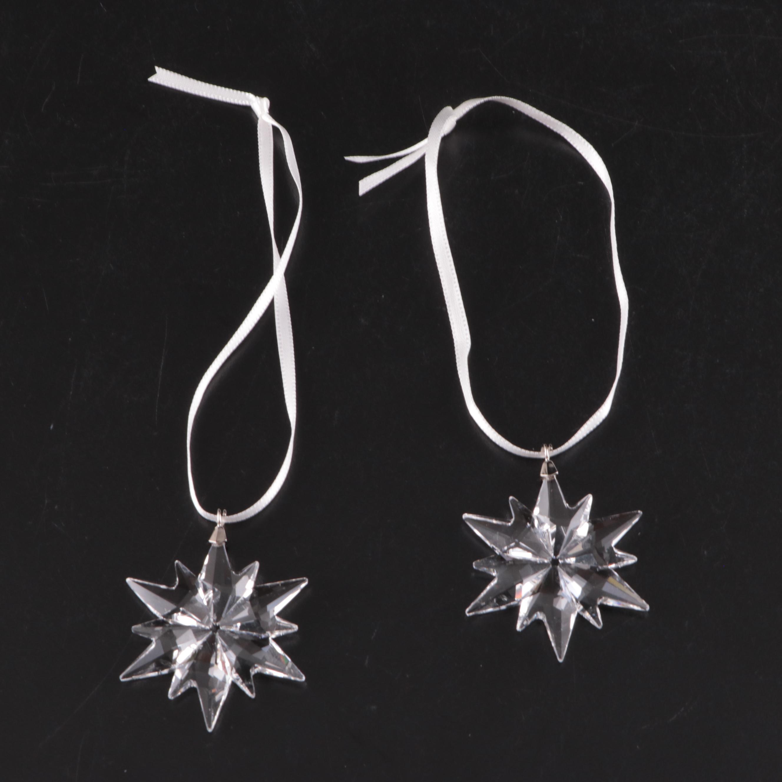 Swarovski Crystal Snowflake Ornaments