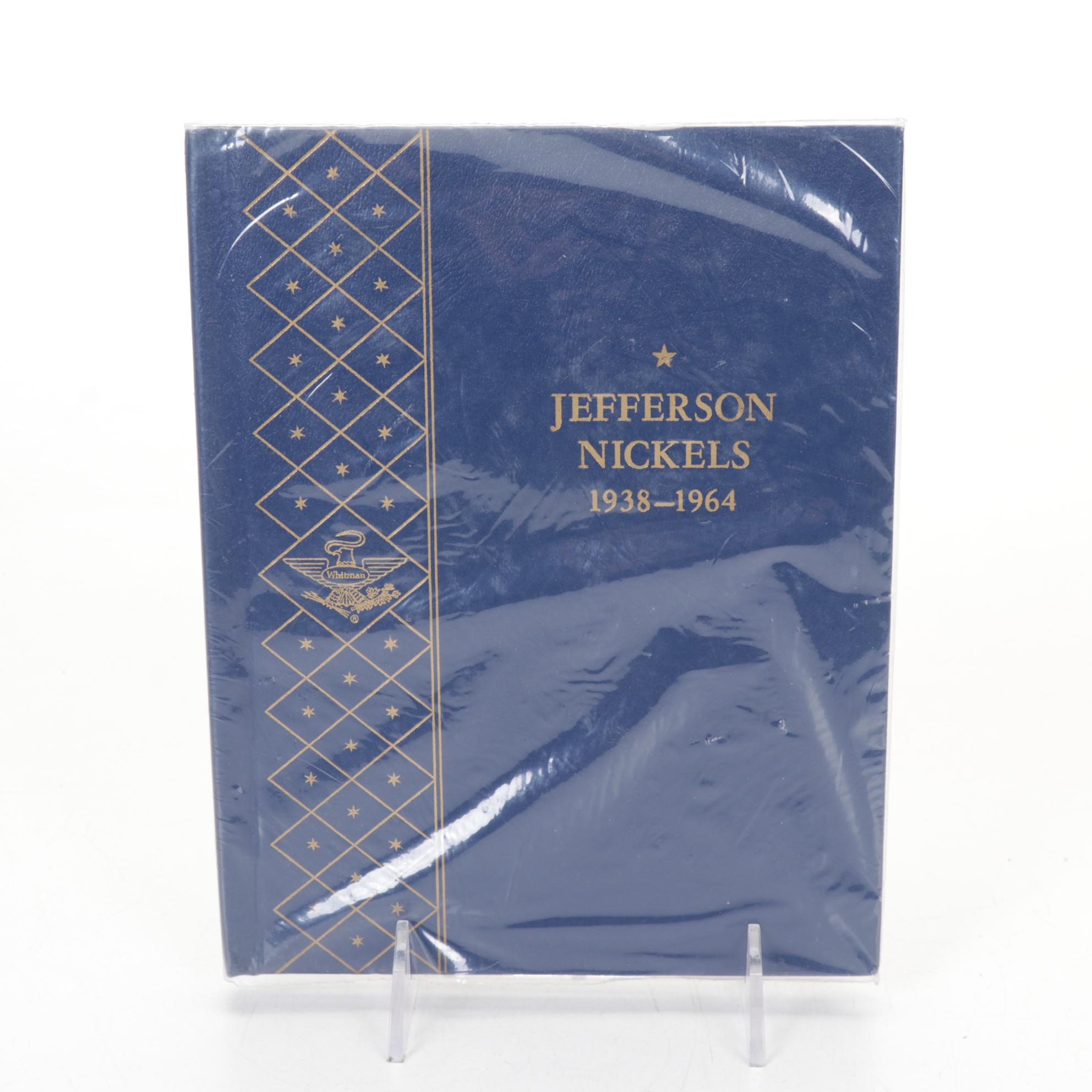 Collection of Jefferson Nickel Folders with Whitman Album