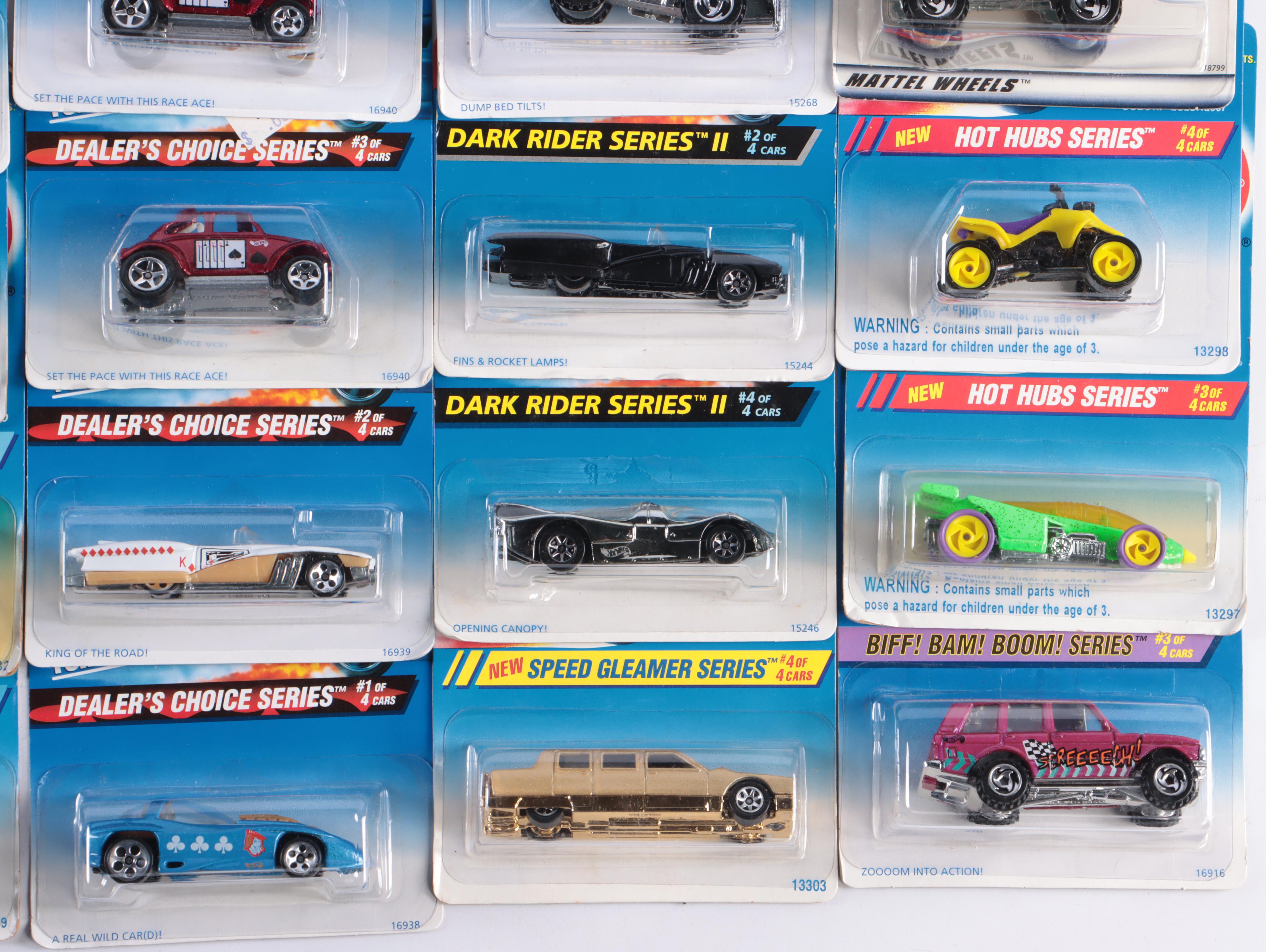 50 Hot Wheels Cars of Various Series
