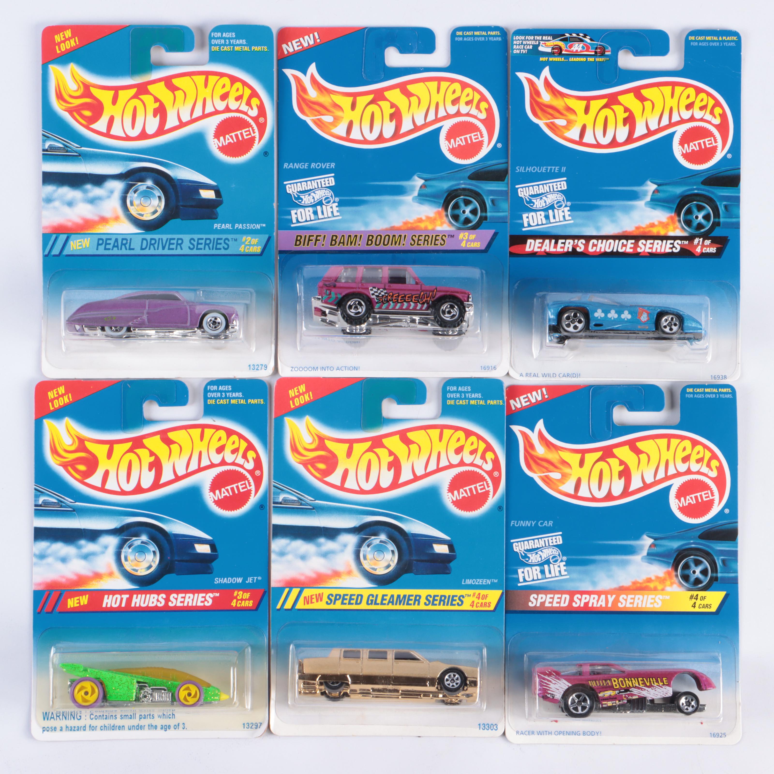 50 Hot Wheels Cars of Various Series