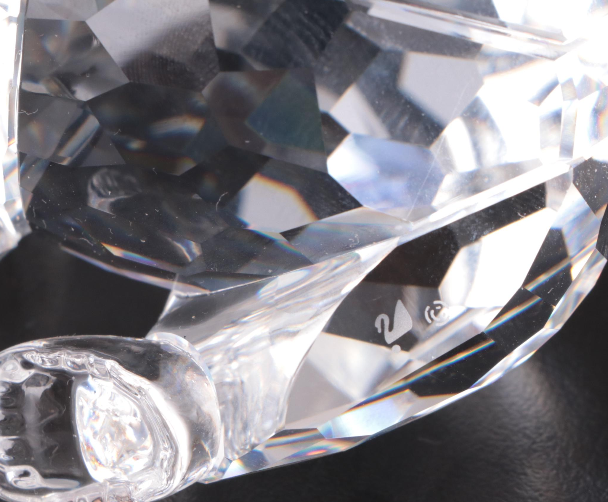 Swarovski Crystal Bear Figurines