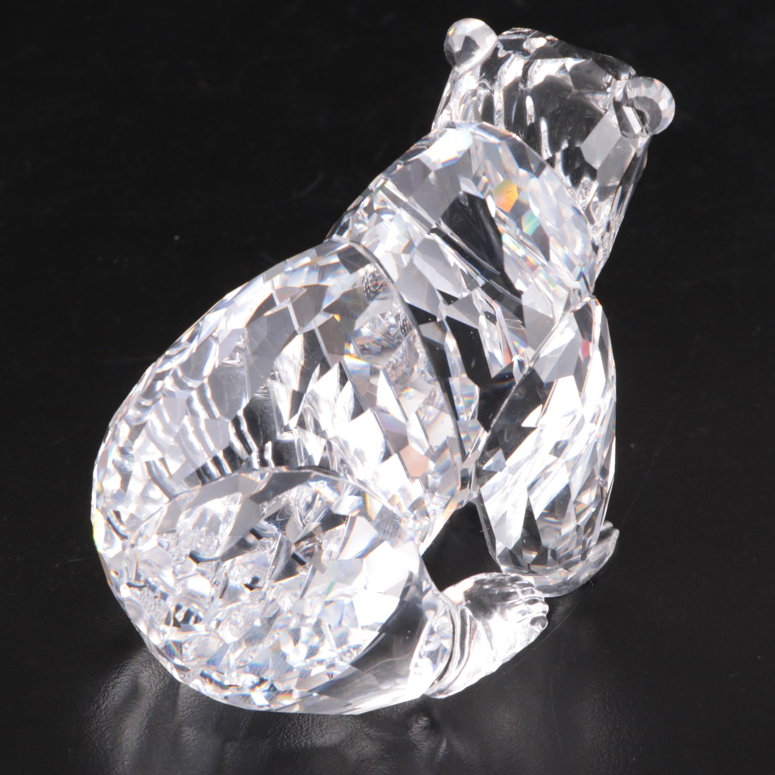 Swarovski Crystal Bear Figurines