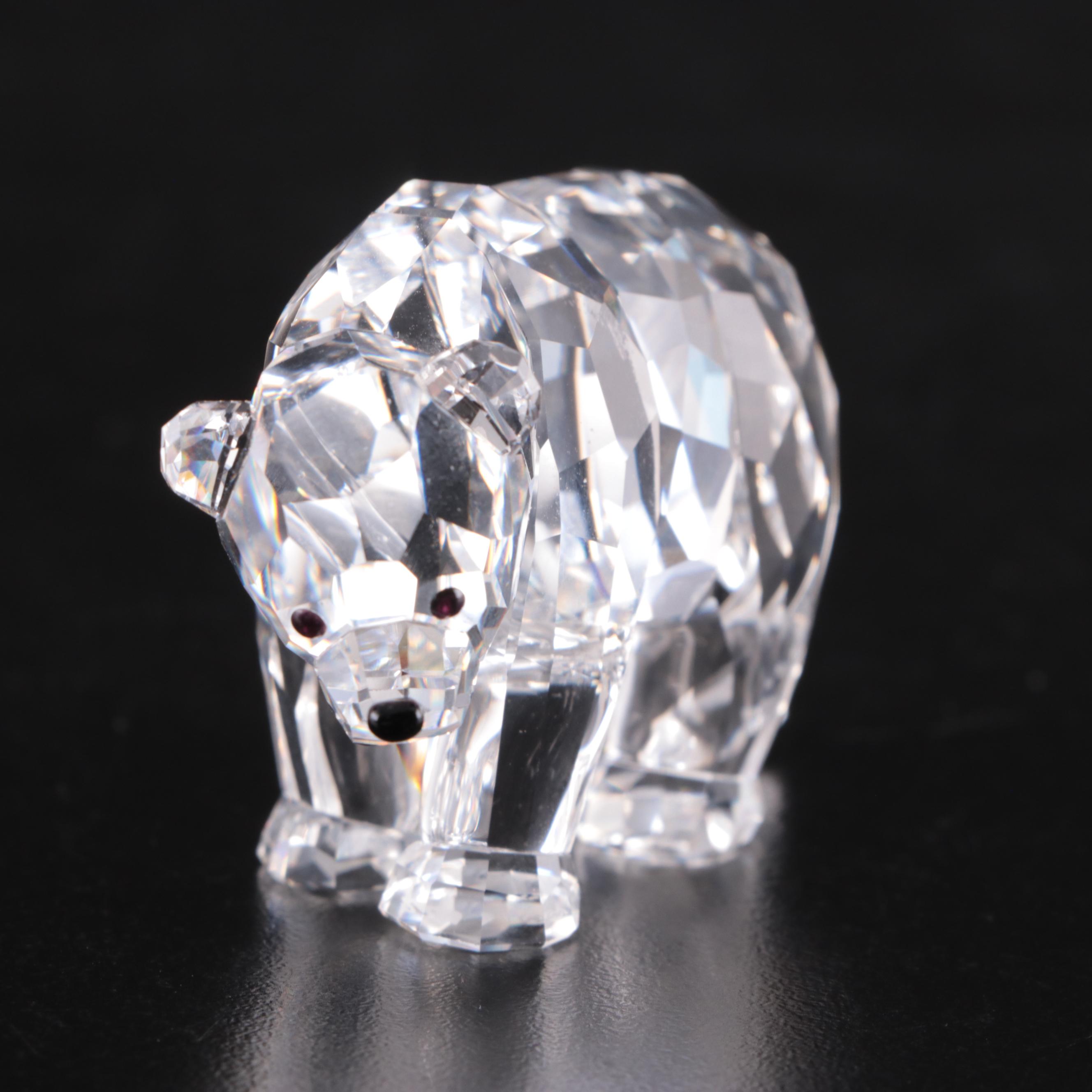 Swarovski Crystal Bear Figurines