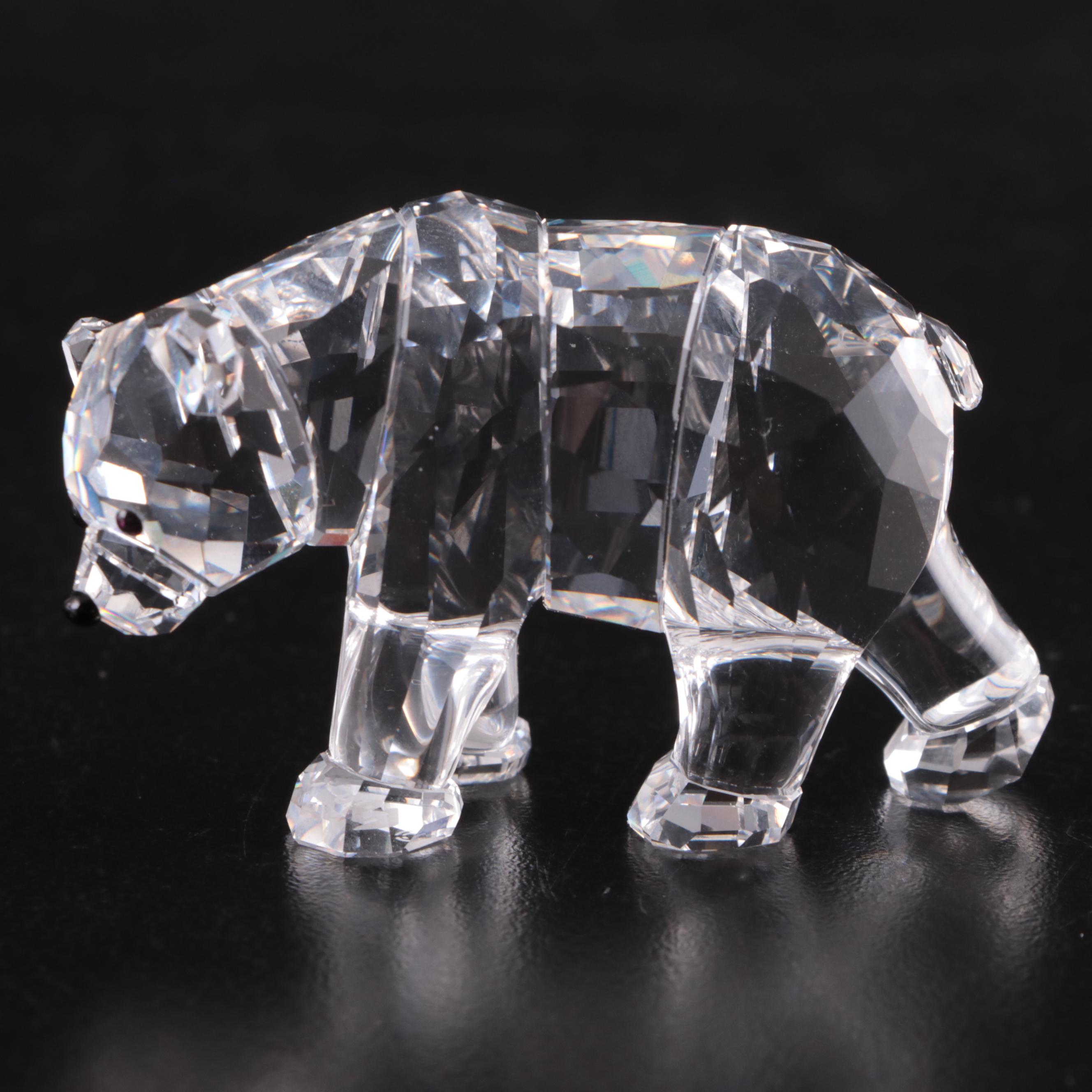 Swarovski Crystal Bear Figurines