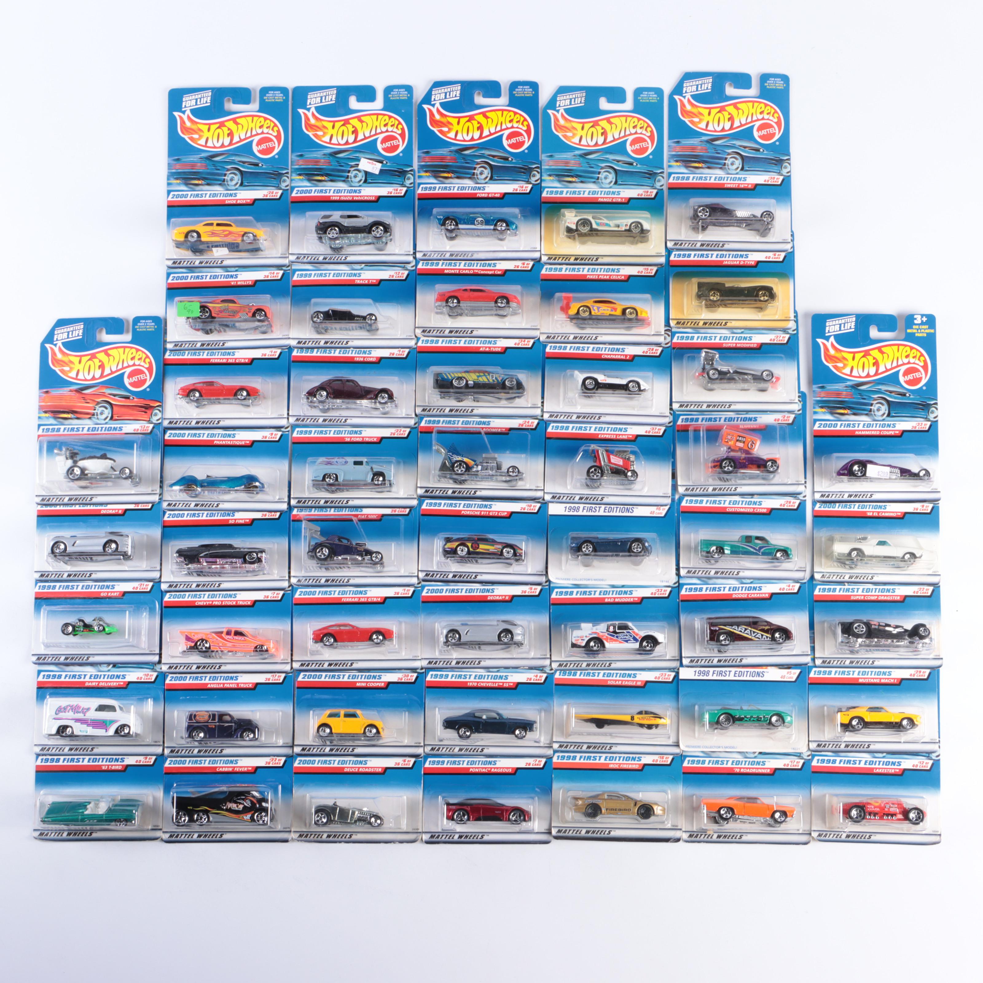 Hot Wheels First Editions "Hot Seat", "Sweet 16 II" and More Toy Cars