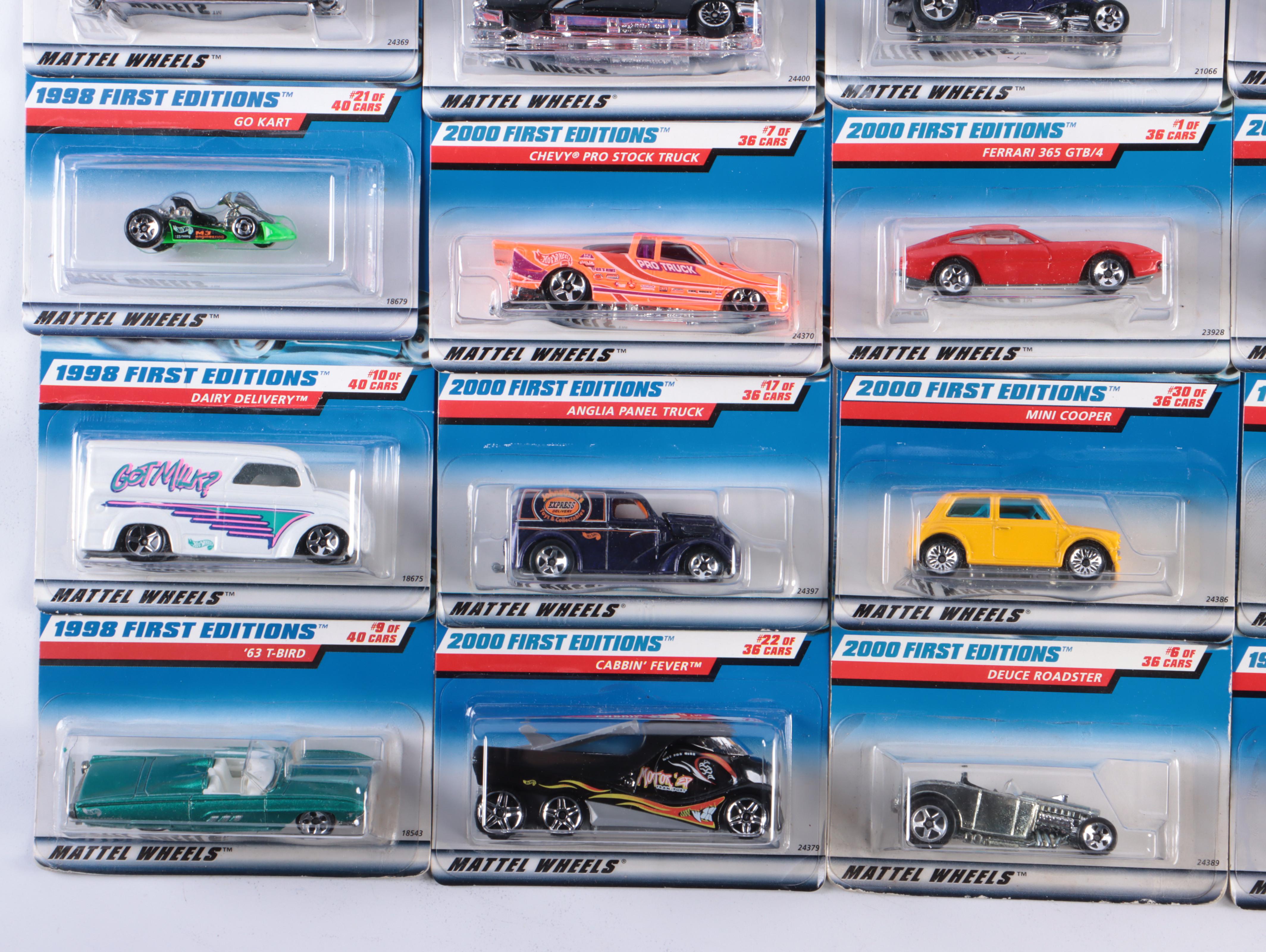 Hot Wheels First Editions "Hot Seat", "Sweet 16 II" and More Toy Cars