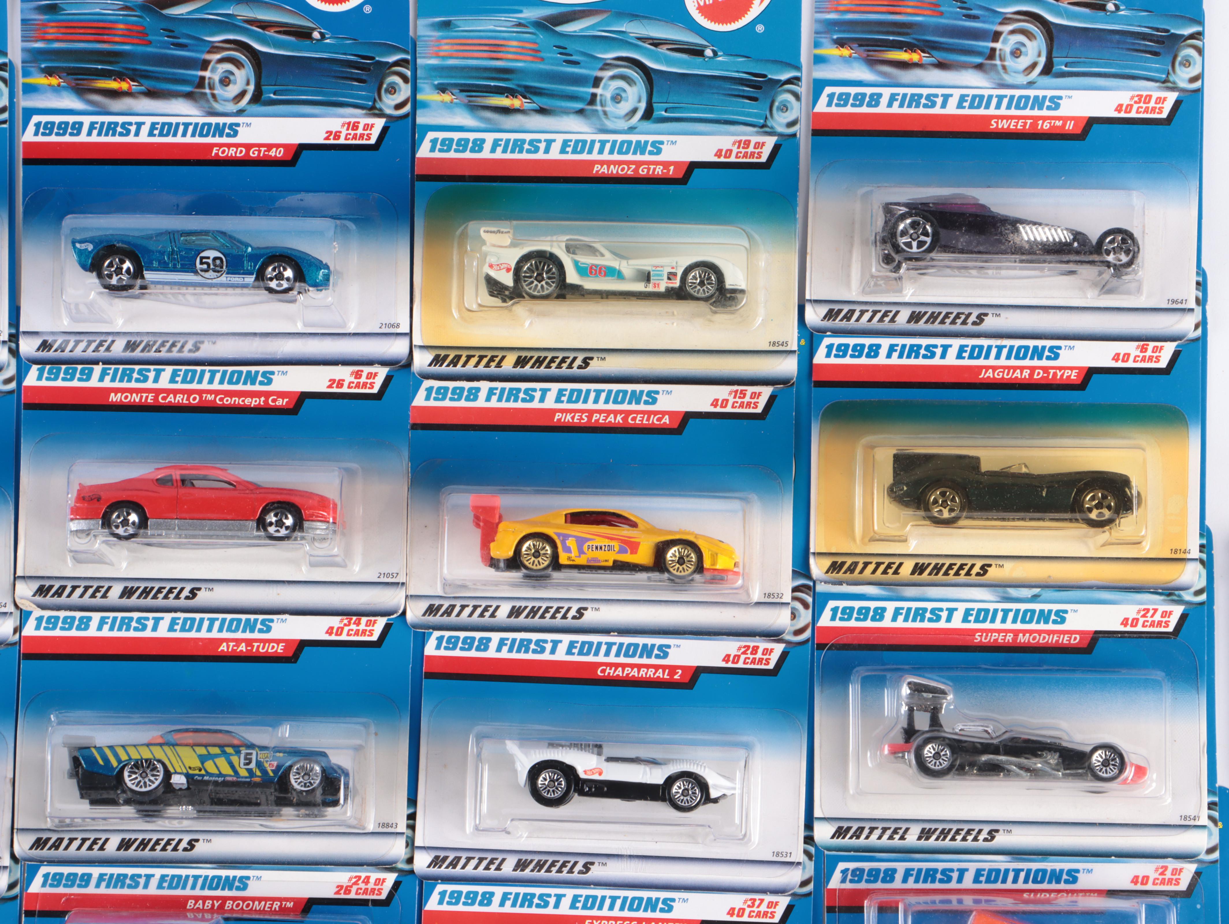 Hot Wheels First Editions "Hot Seat", "Sweet 16 II" and More Toy Cars