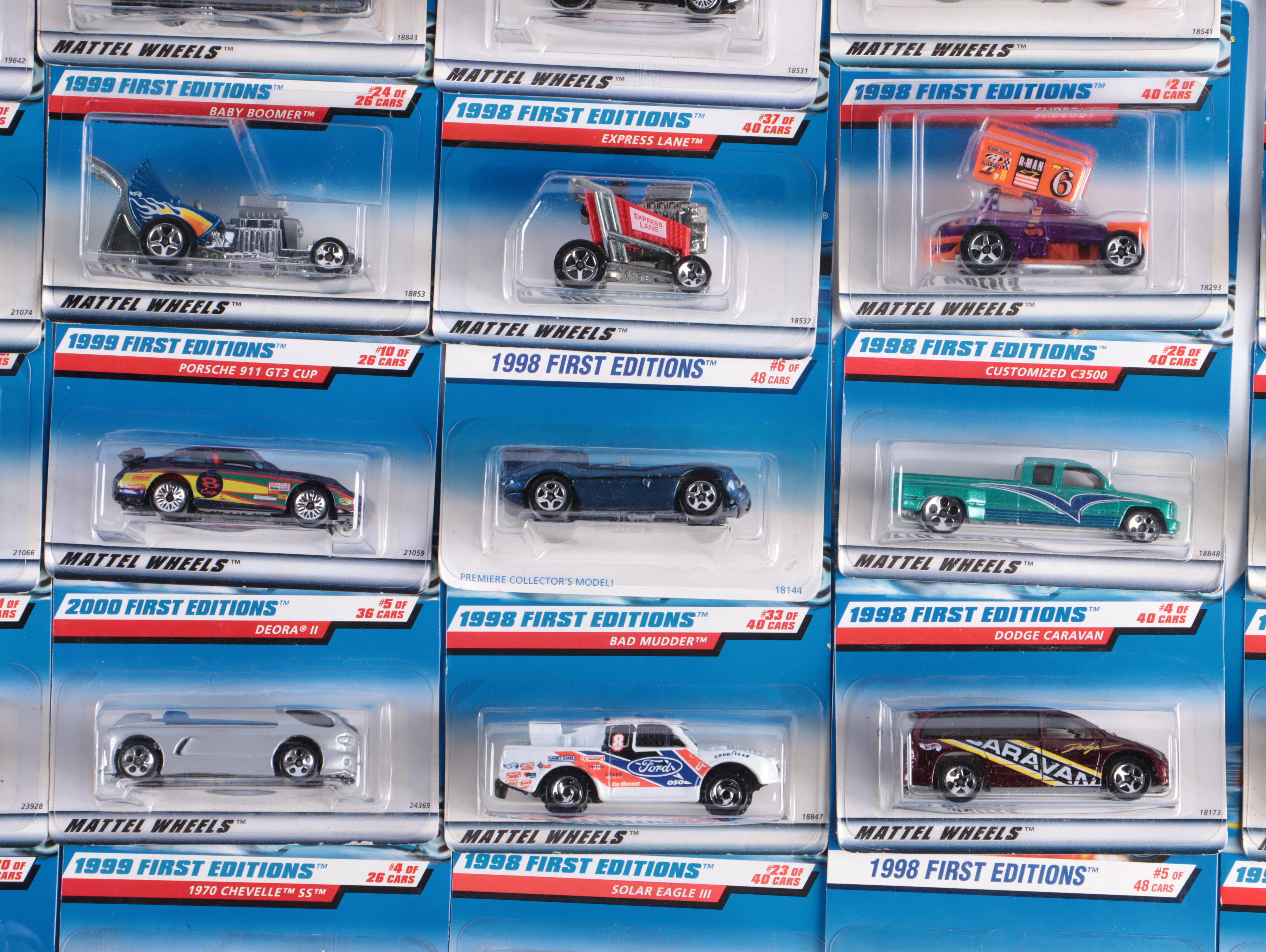 Hot Wheels First Editions "Hot Seat", "Sweet 16 II" and More Toy Cars