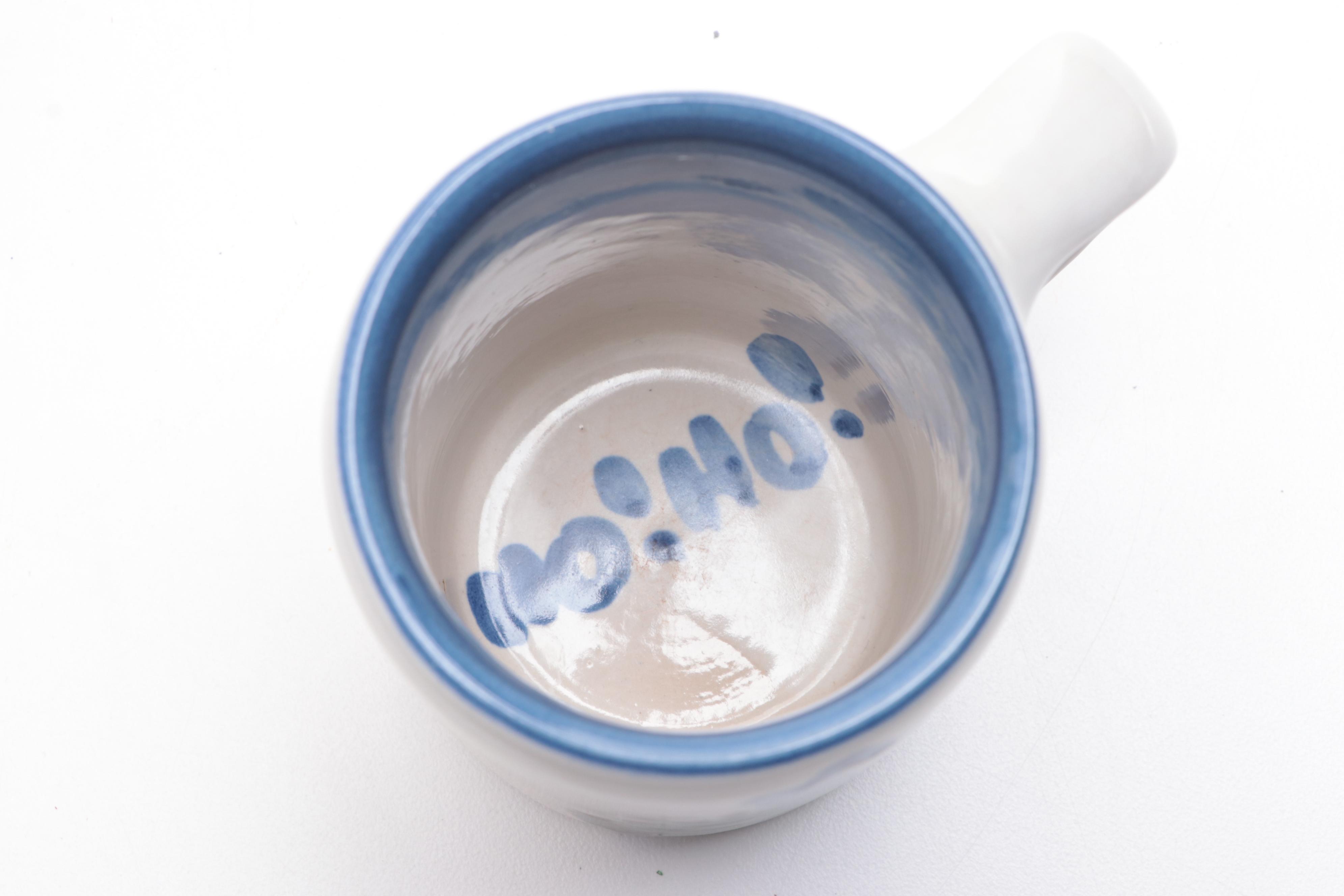 M. A. Hadley Stoneware Mugs and Coasters