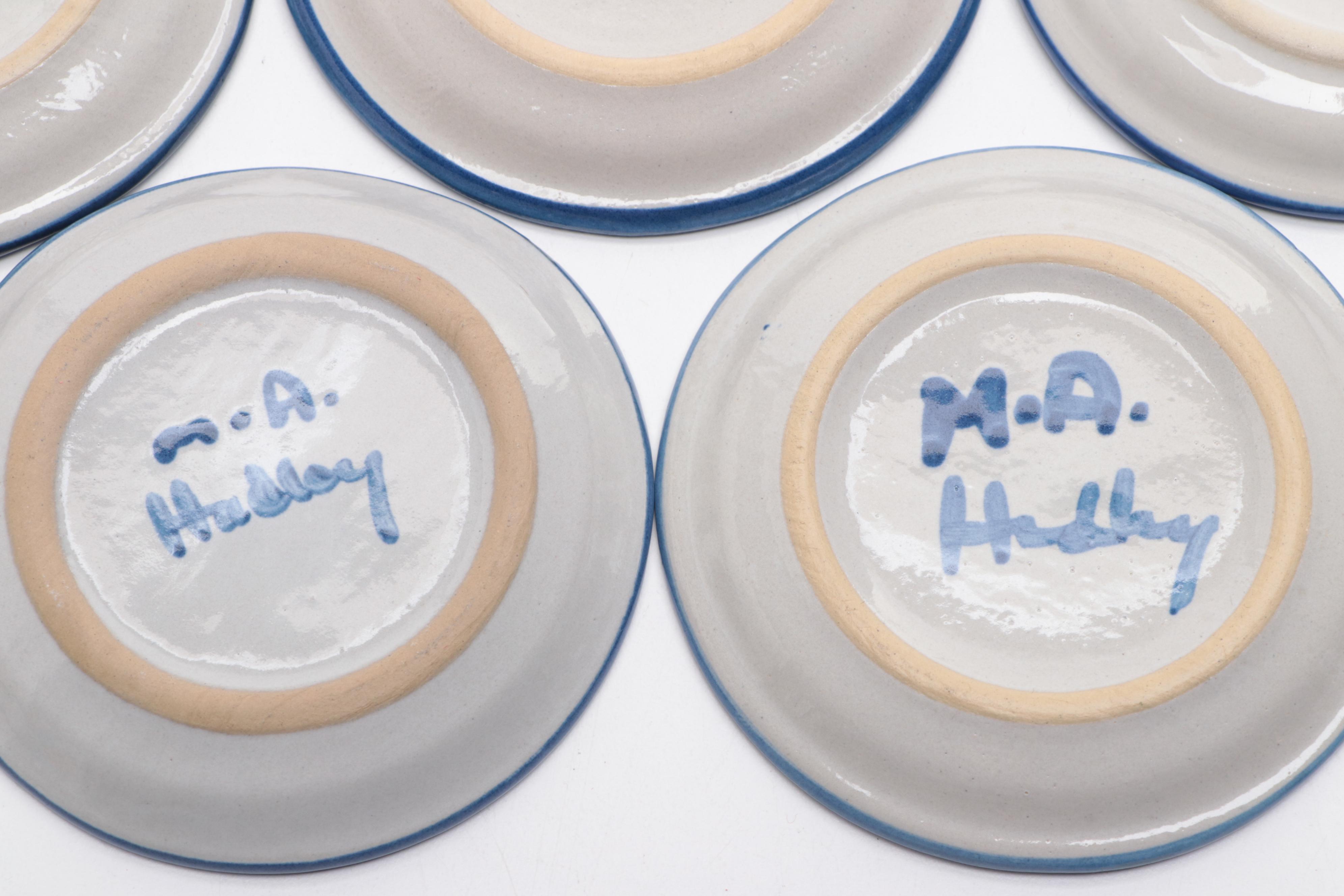 M. A. Hadley Stoneware Mugs and Coasters