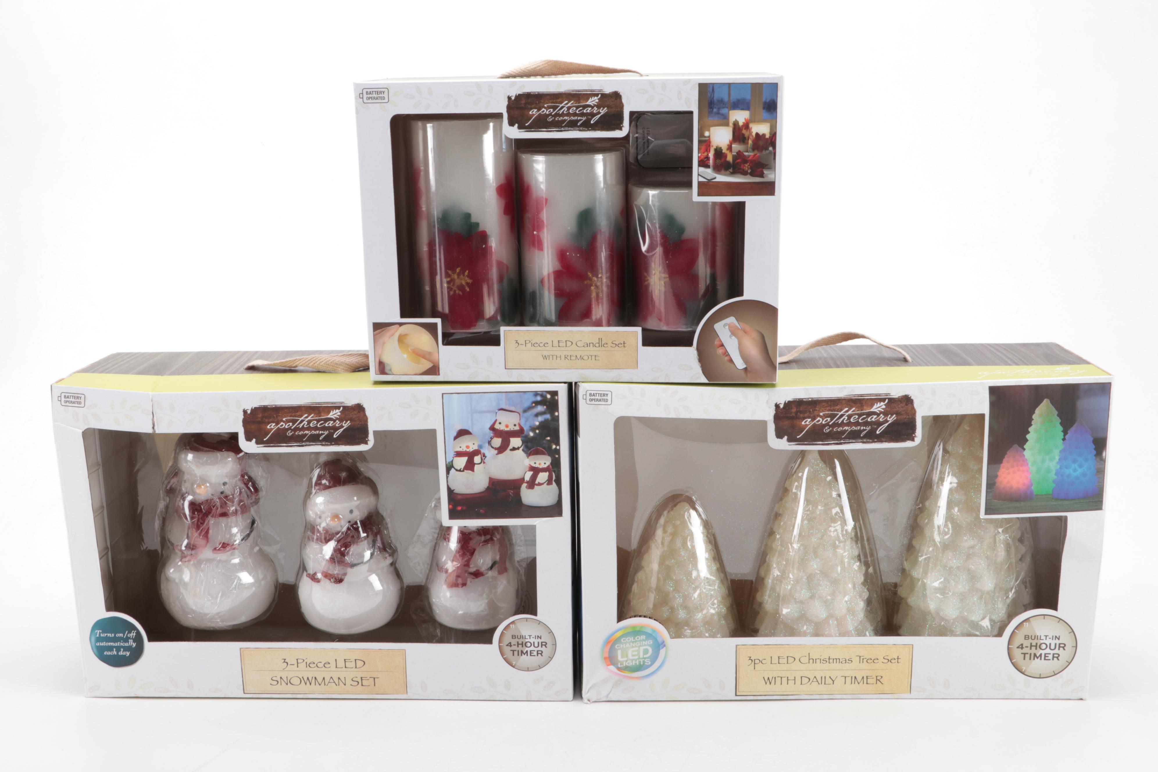 Apothecary & Company and Other Flameless Candles