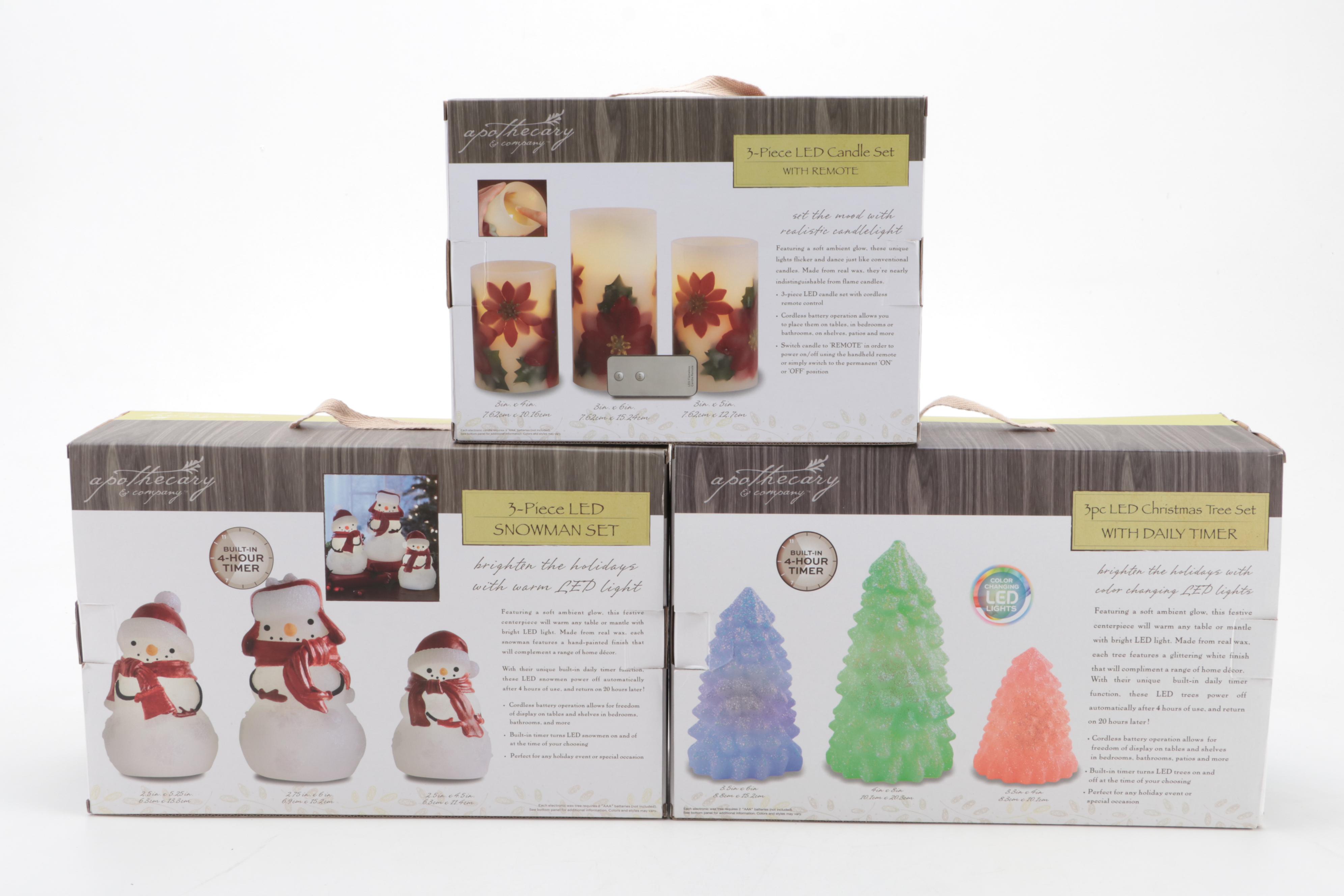 Apothecary & Company and Other Flameless Candles