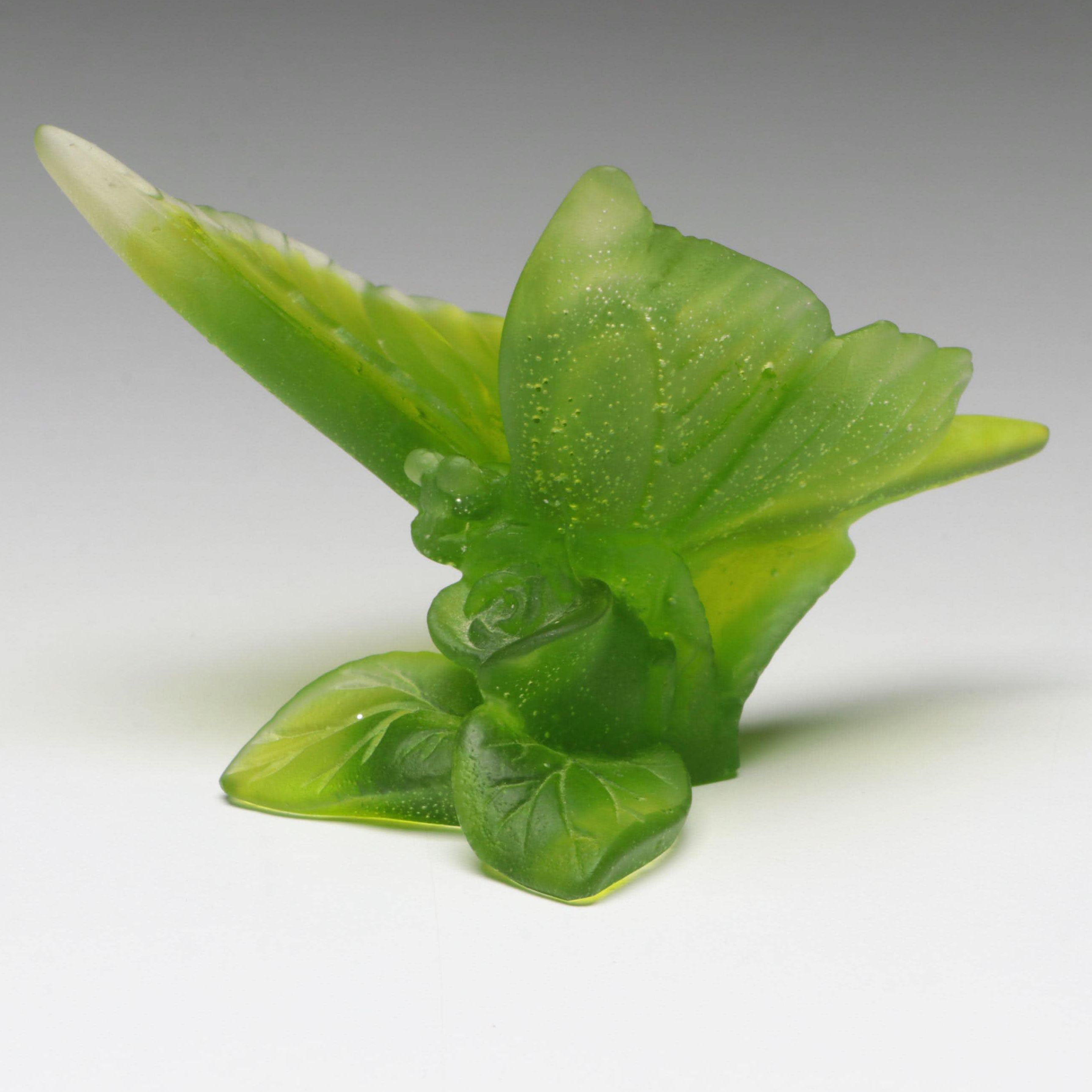 Daum Pate de Verre Glass Butterfly