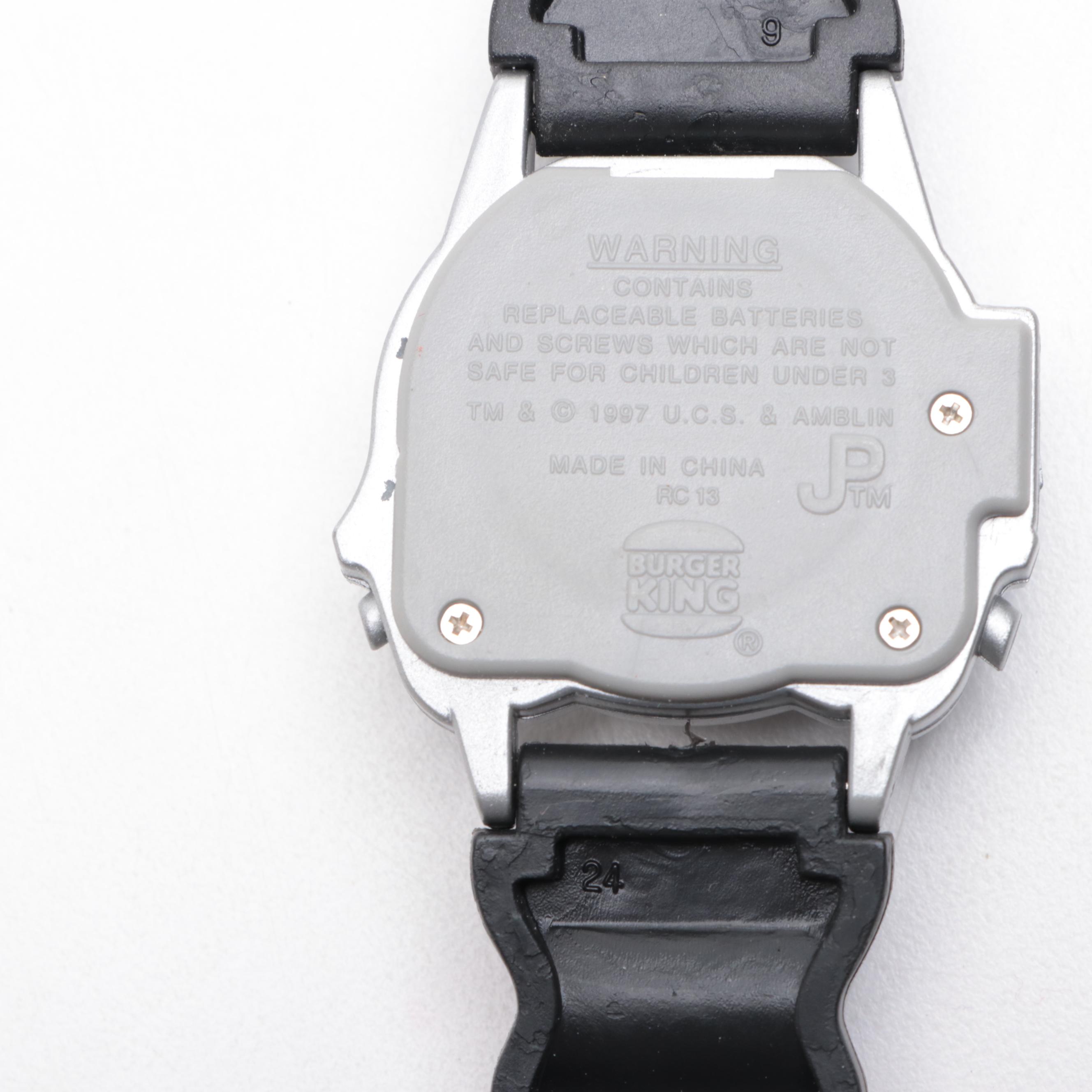 Jurassic Park Burger King Watches, 1990s