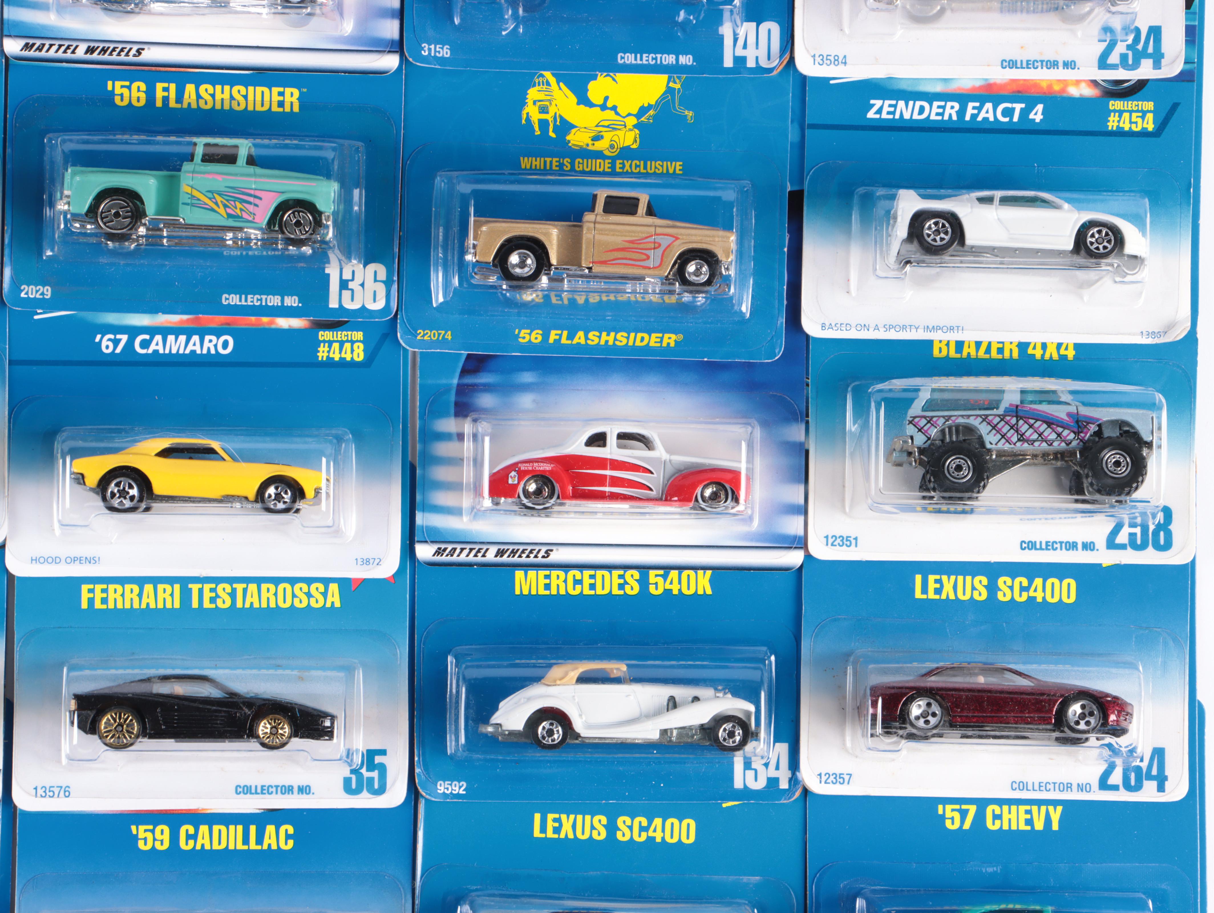 Hot Wheels "Ferrari 250", "Avus Quattro" and More Toy Cars
