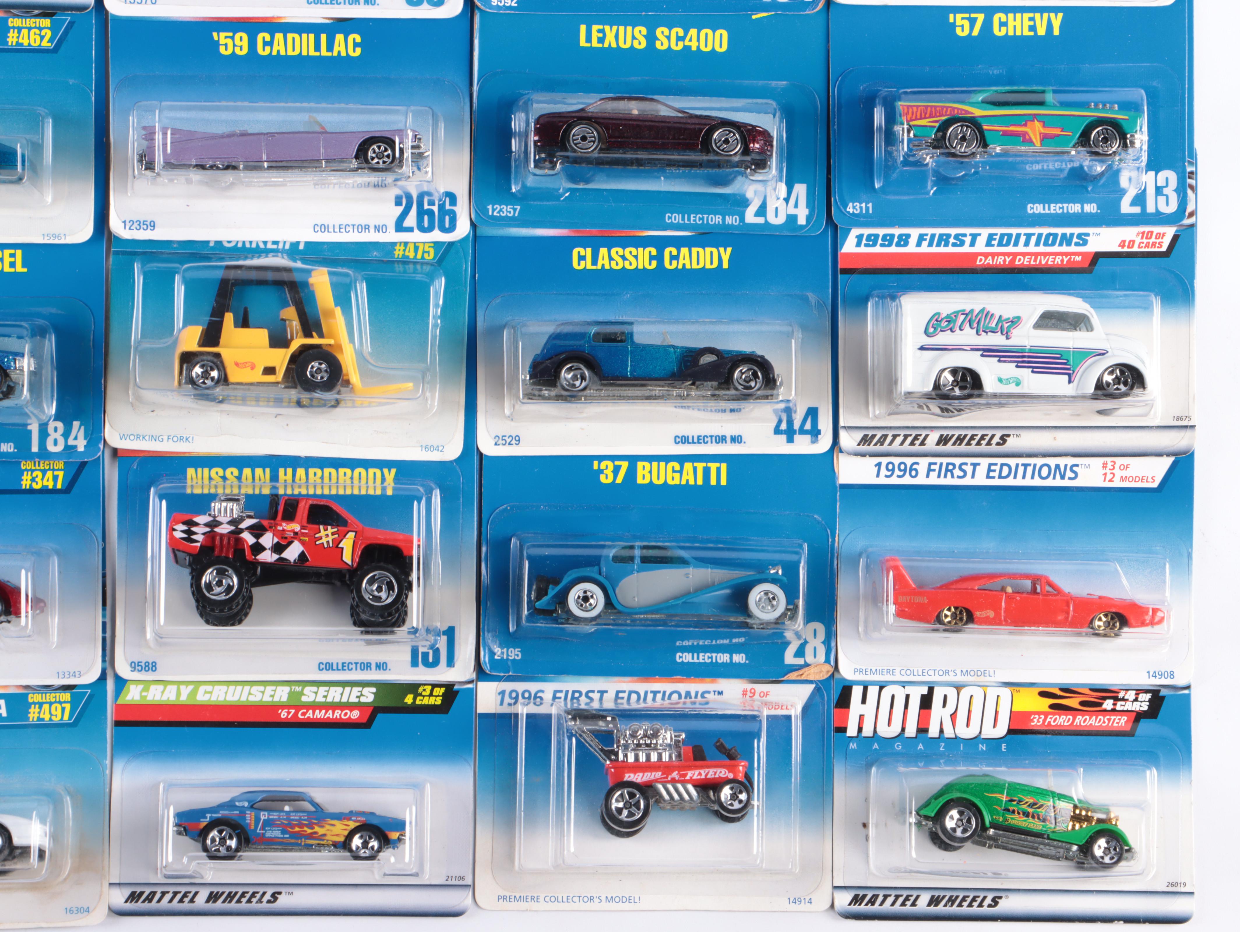 Hot Wheels "Ferrari 250", "Avus Quattro" and More Toy Cars