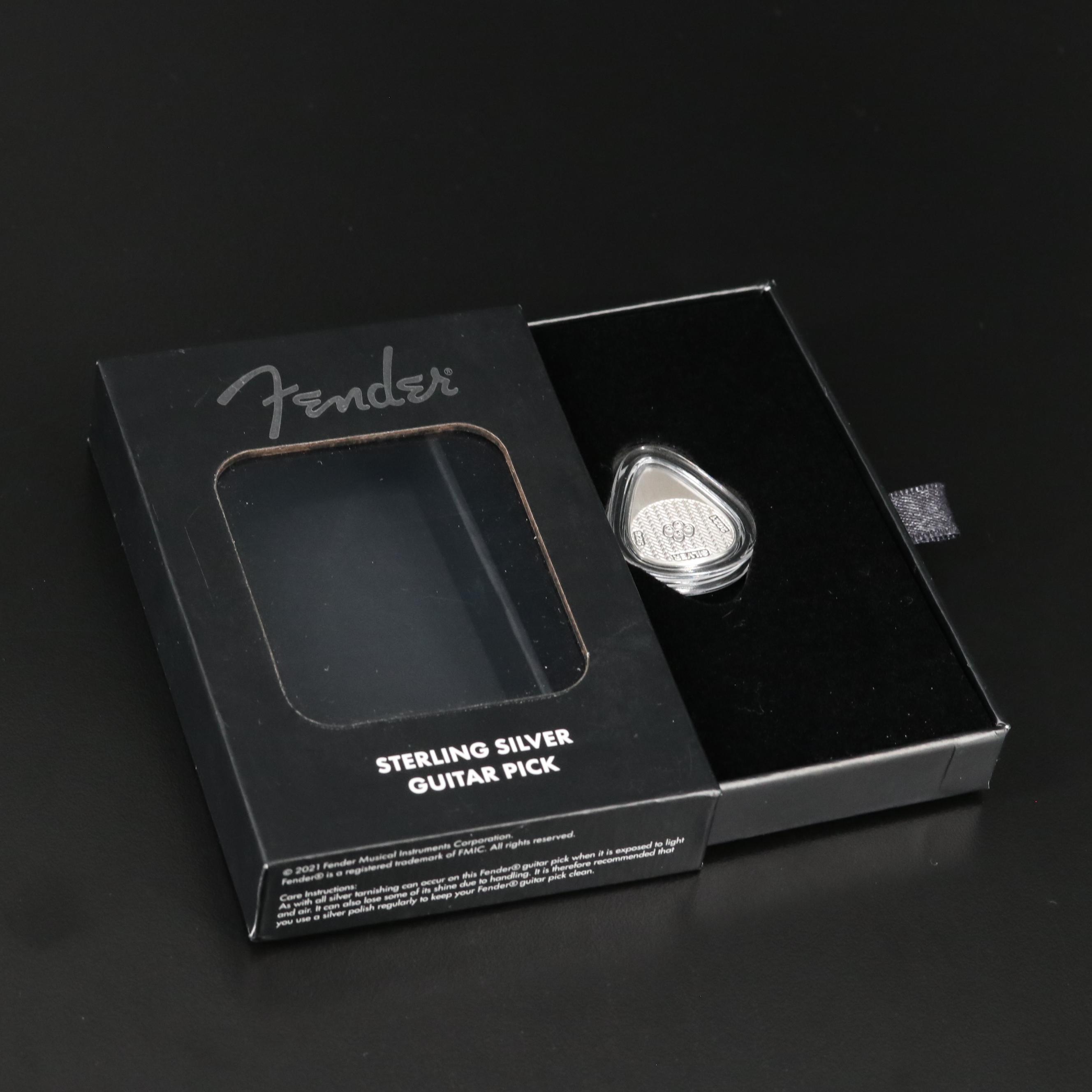 Fender Sterling Silver Guitar Pick