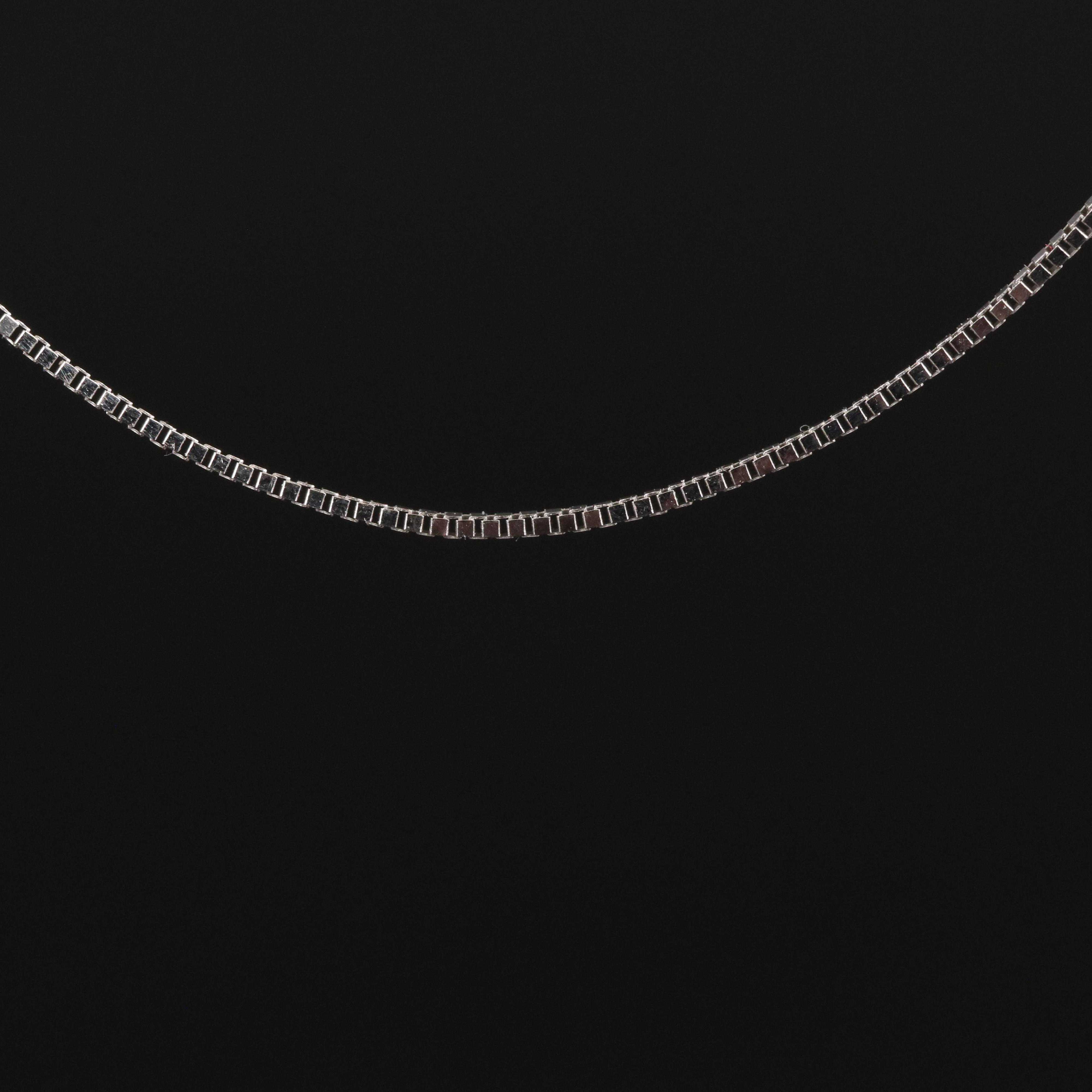 14K Box Chain Necklace
