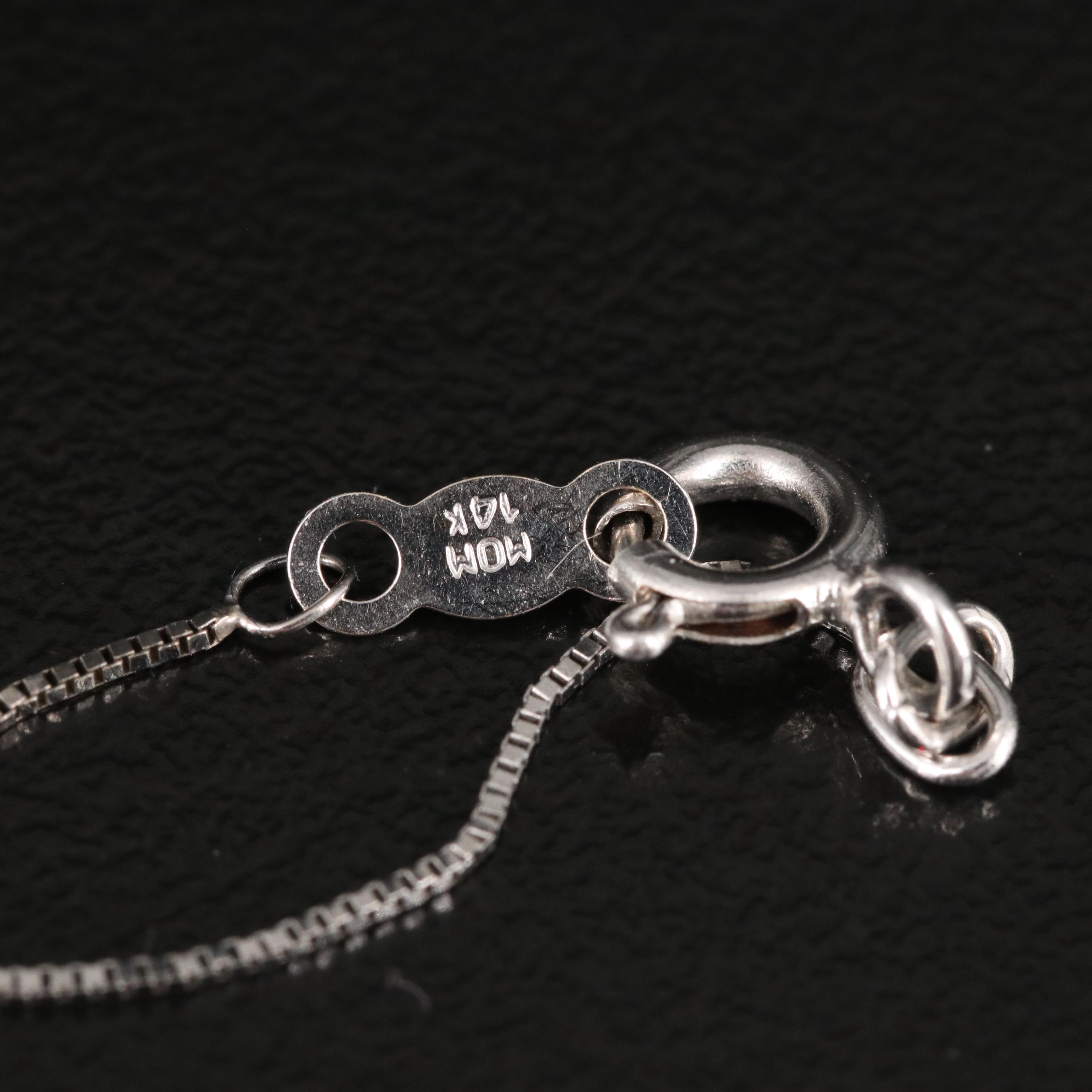 14K Box Chain Necklace