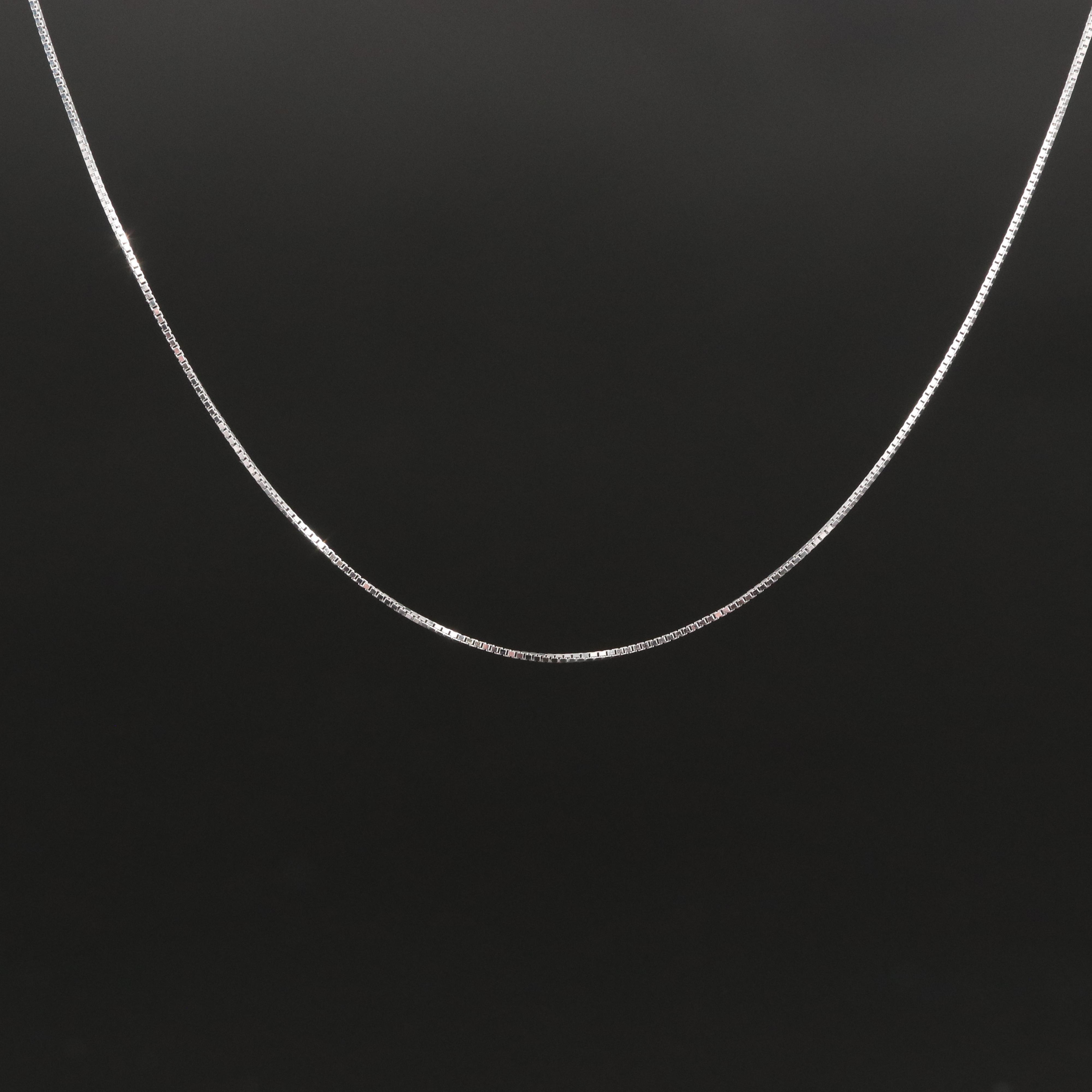 14K Box Chain Necklace