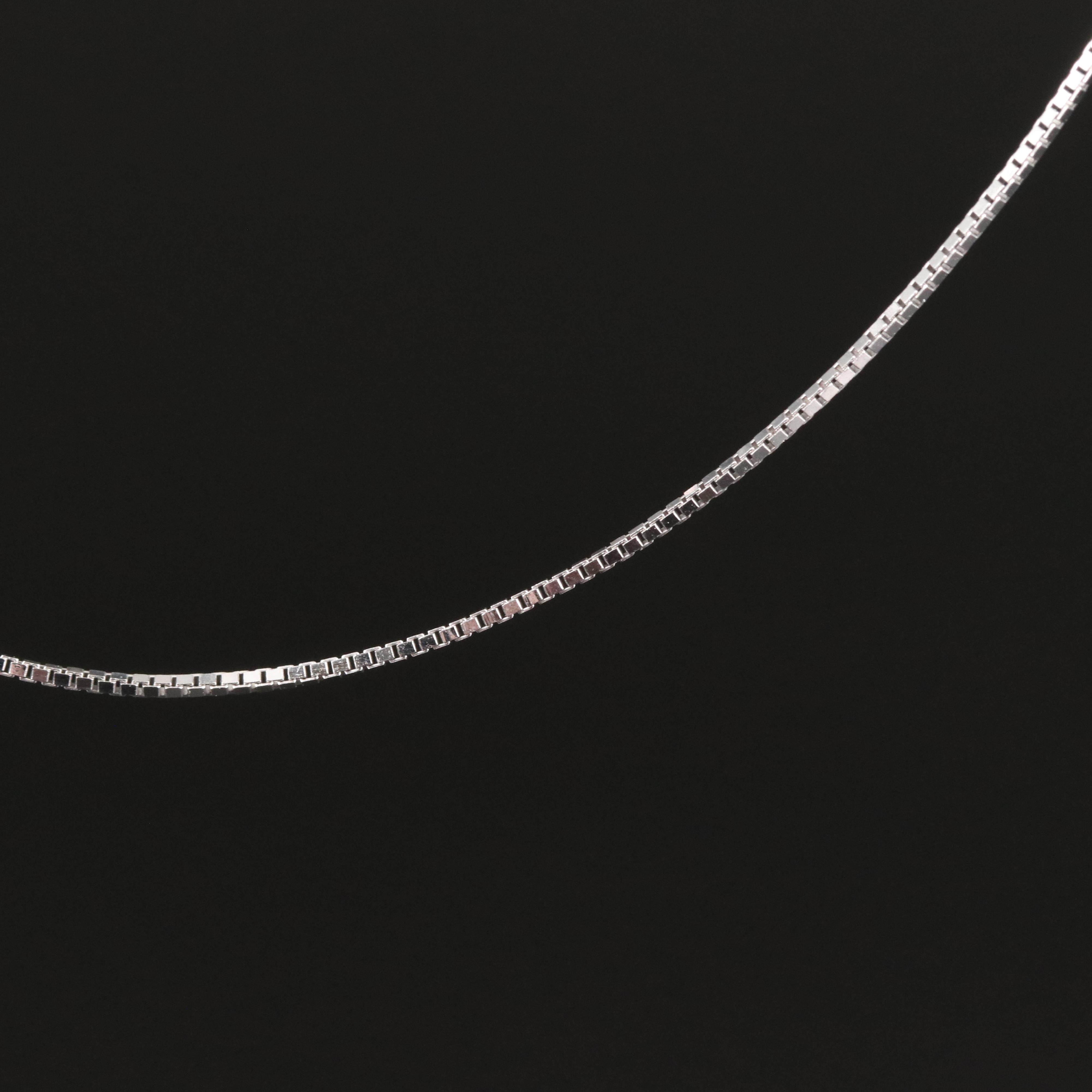 14K Box Chain Necklace