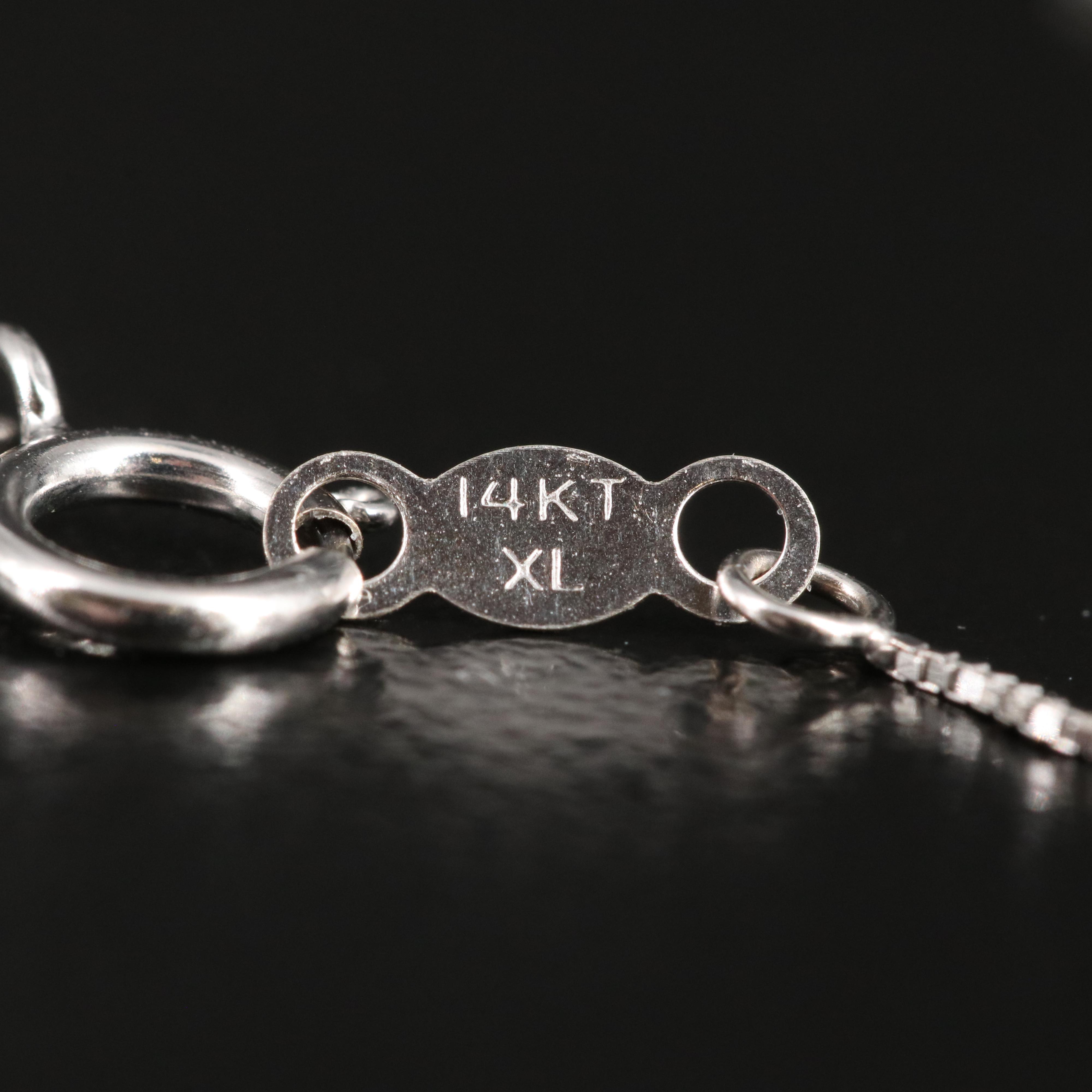 14K Box Chain Necklace