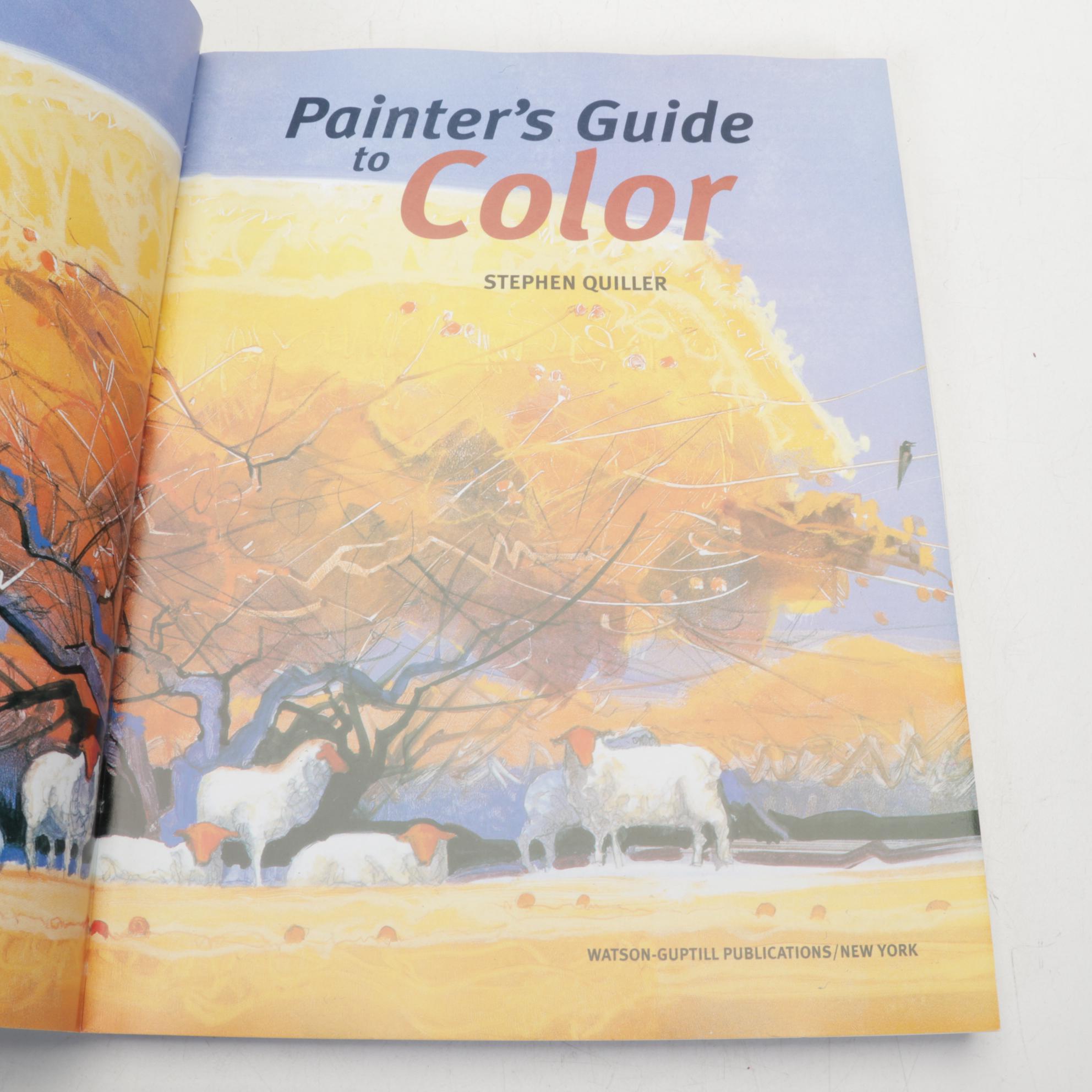 Collection of Art Reference Books Including How to Market Artwork and Painting