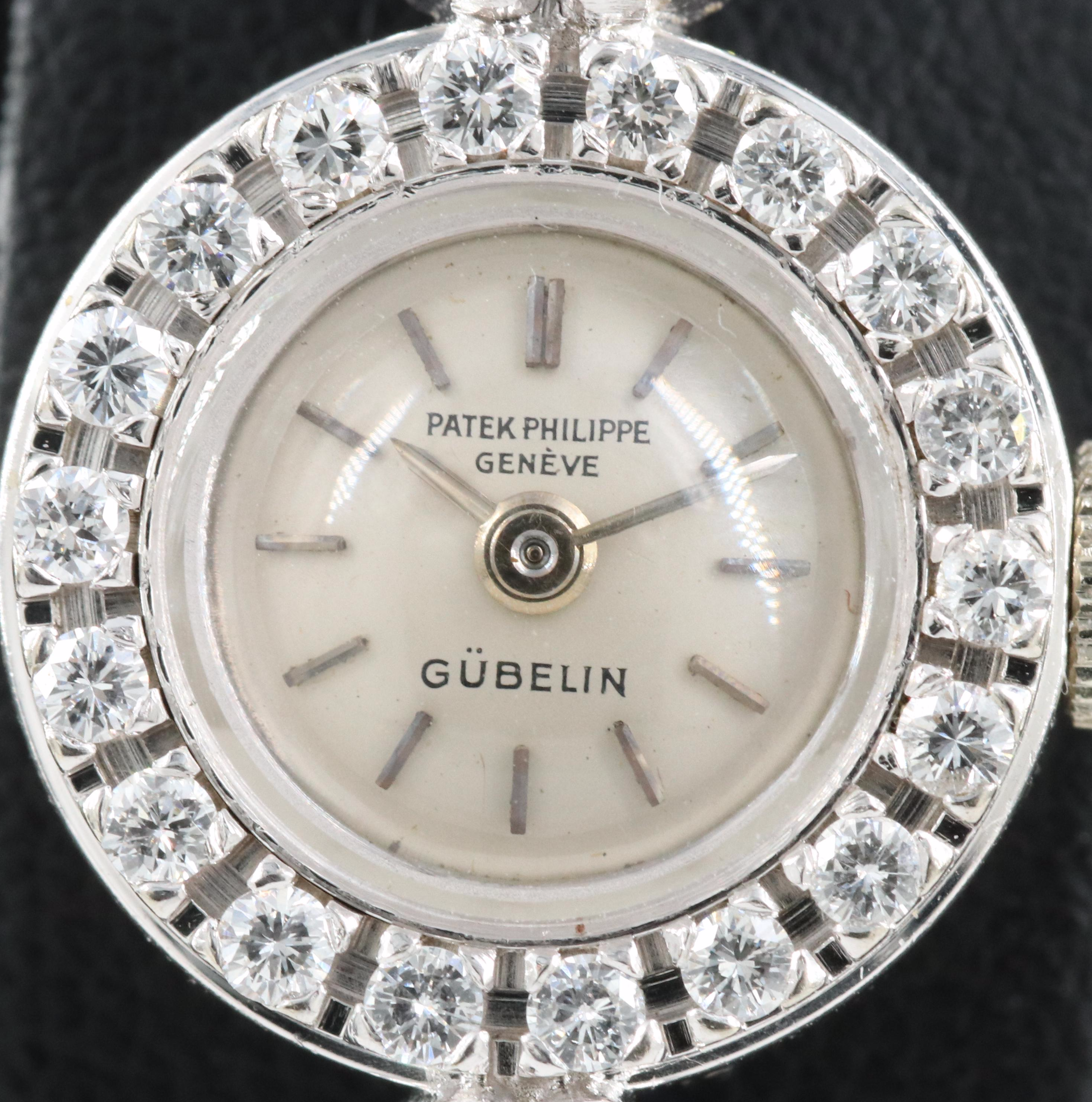18K Patek Philippe Gubelin Diamond Cocktail Watch