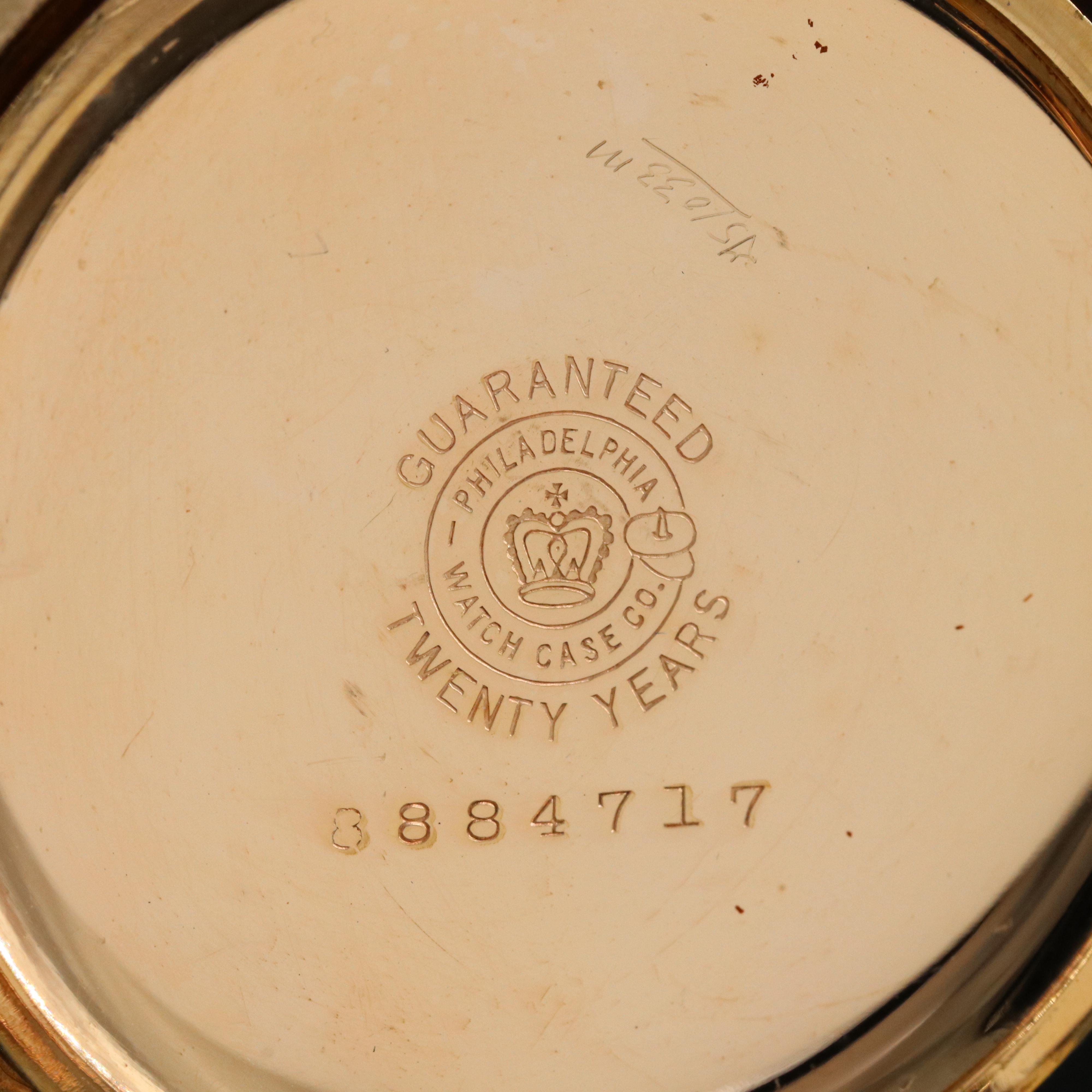 1902 Waltham Size 6 Gold-Filled Hunting Case Pocket Watch