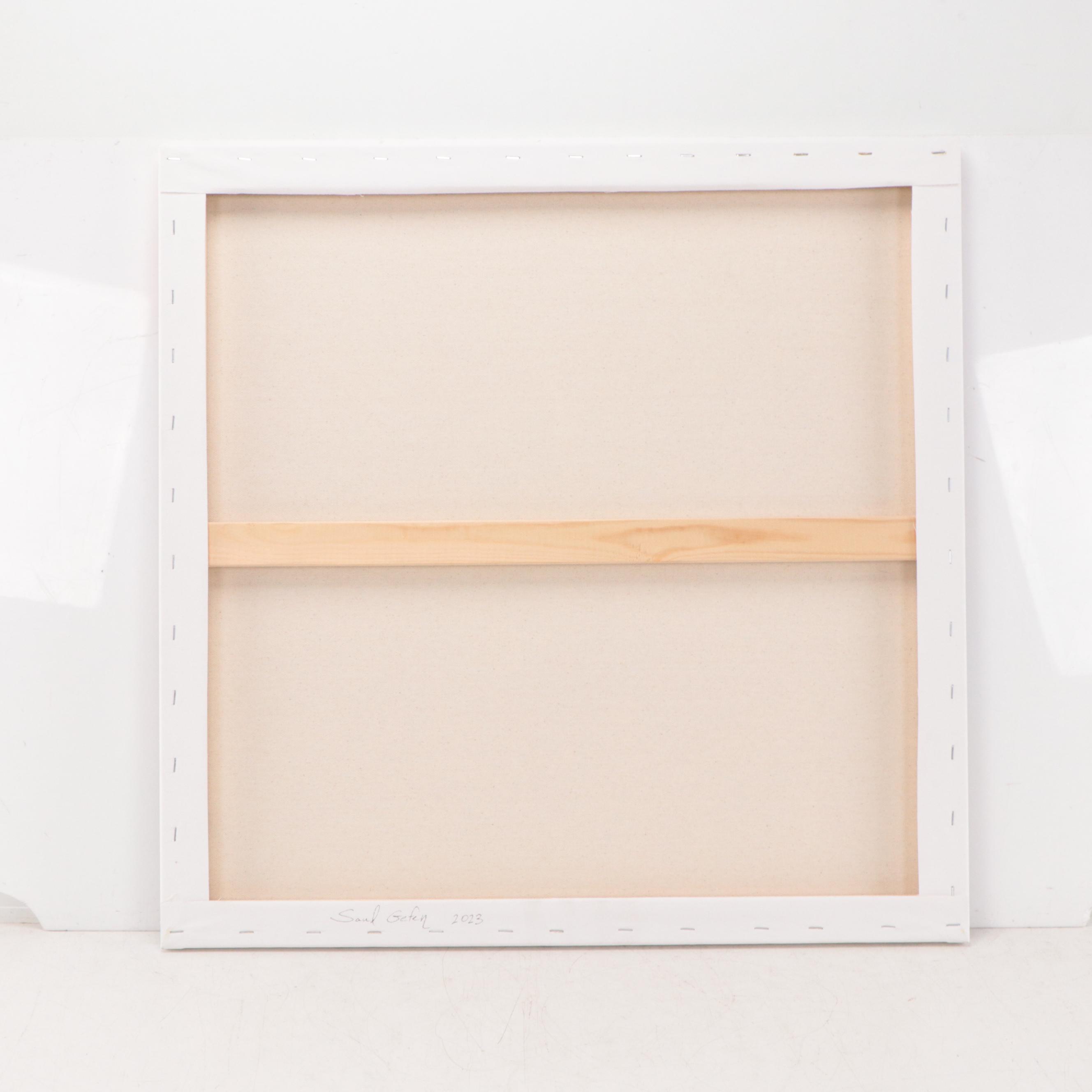 Saul Gefen Abstract Acrylic Painting, 2023