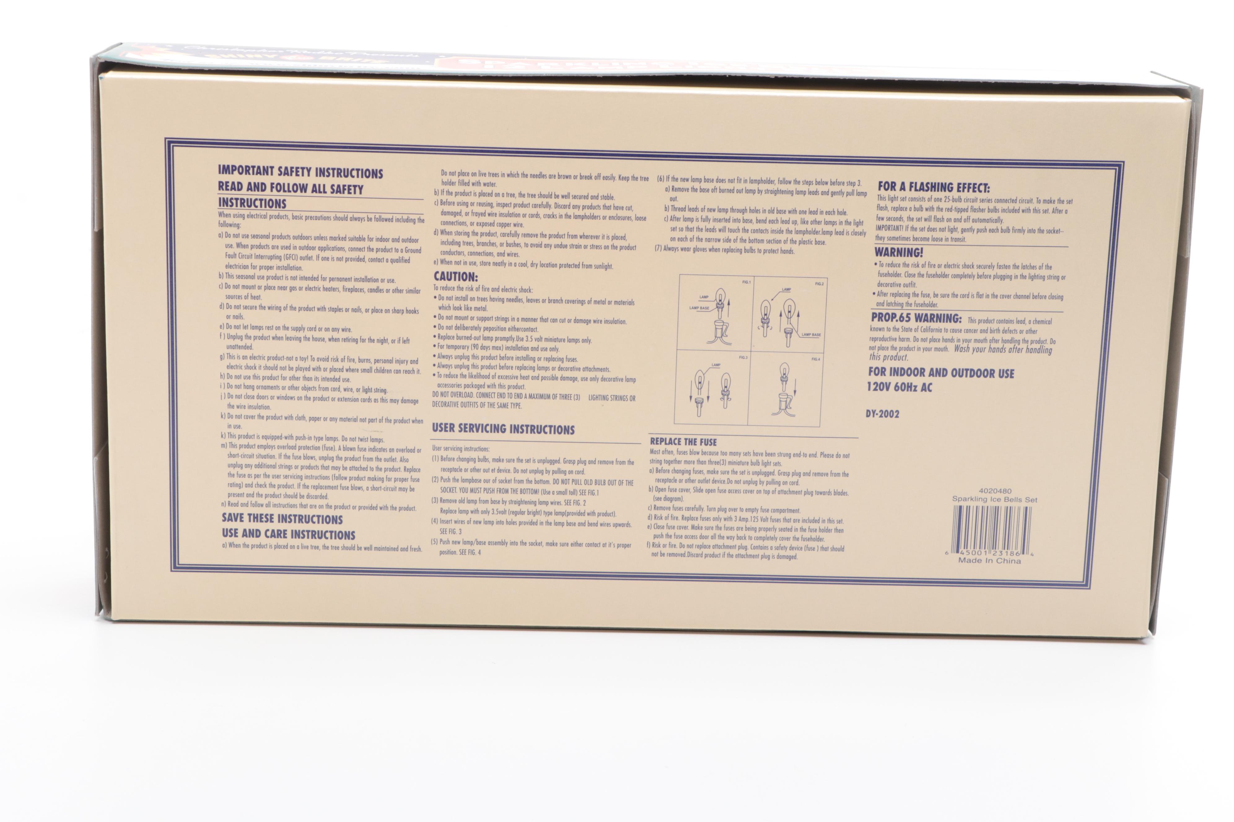 Christopher Radko Shiny Brite Glo-Brite, Twirl-Brite and More Lights