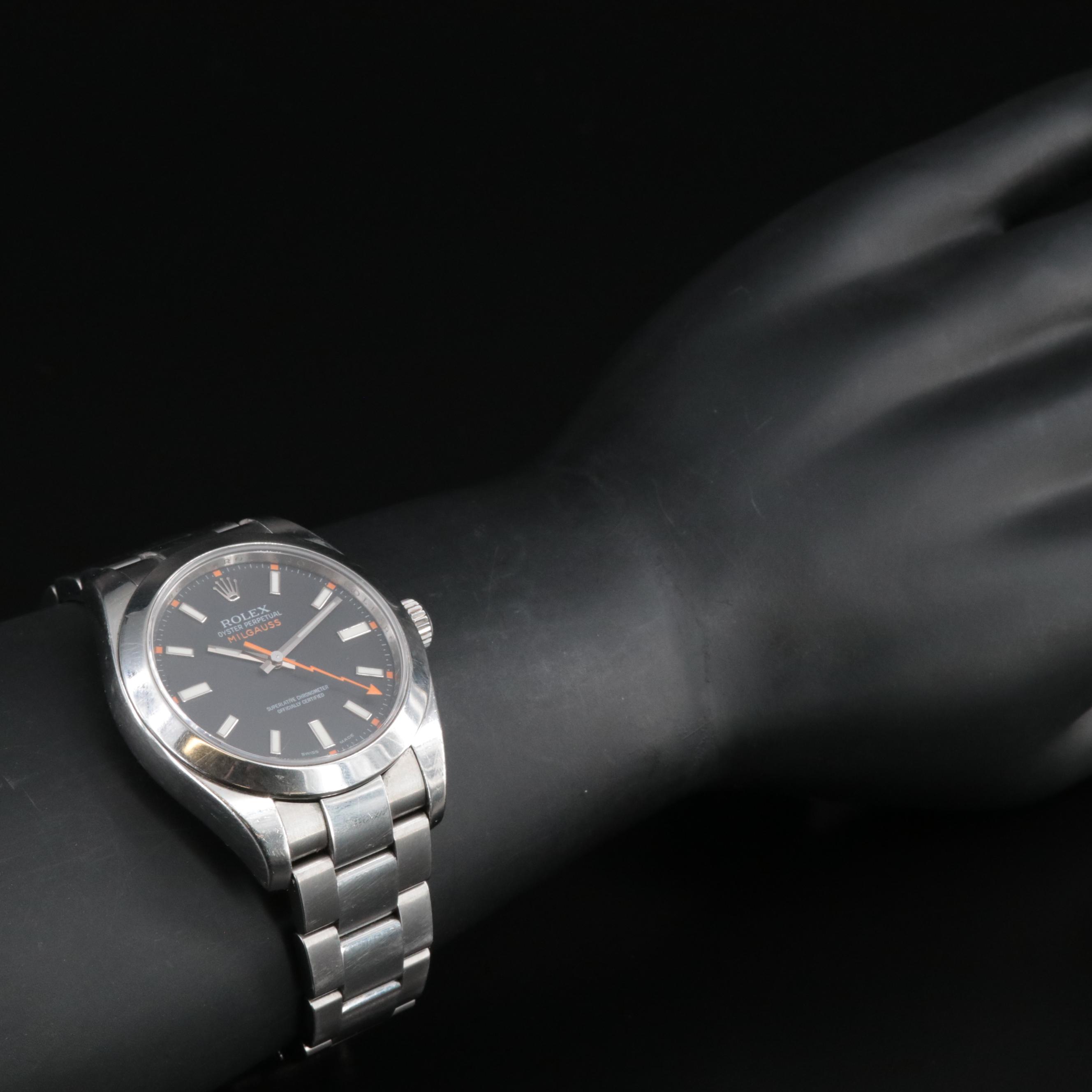 2007 Rolex Oyster Perpetual Milgauss Automatic Watch