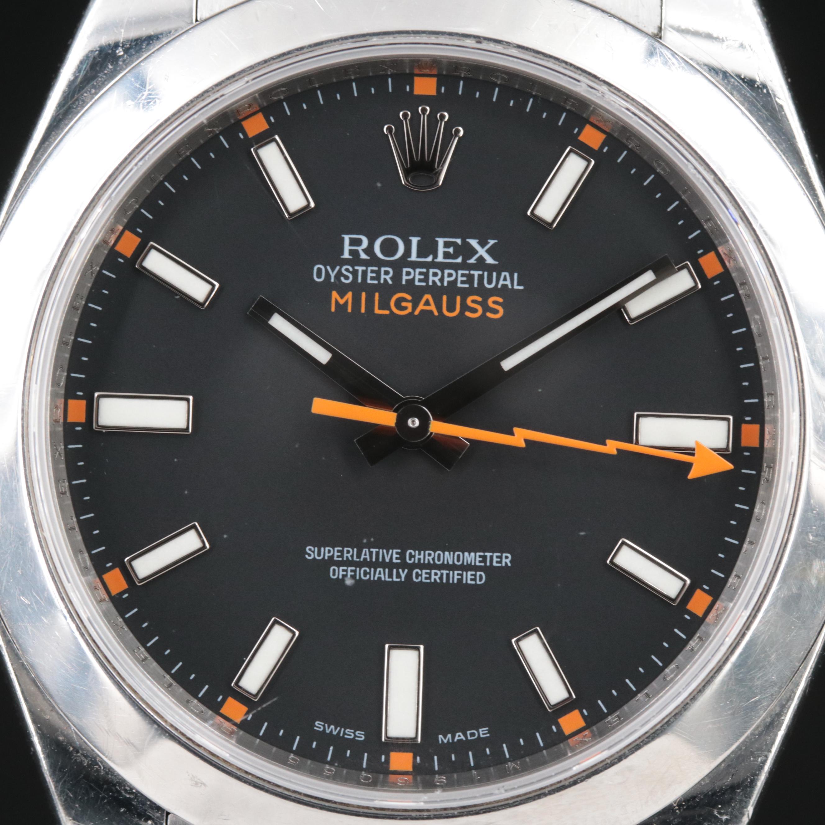2007 Rolex Oyster Perpetual Milgauss Automatic Watch