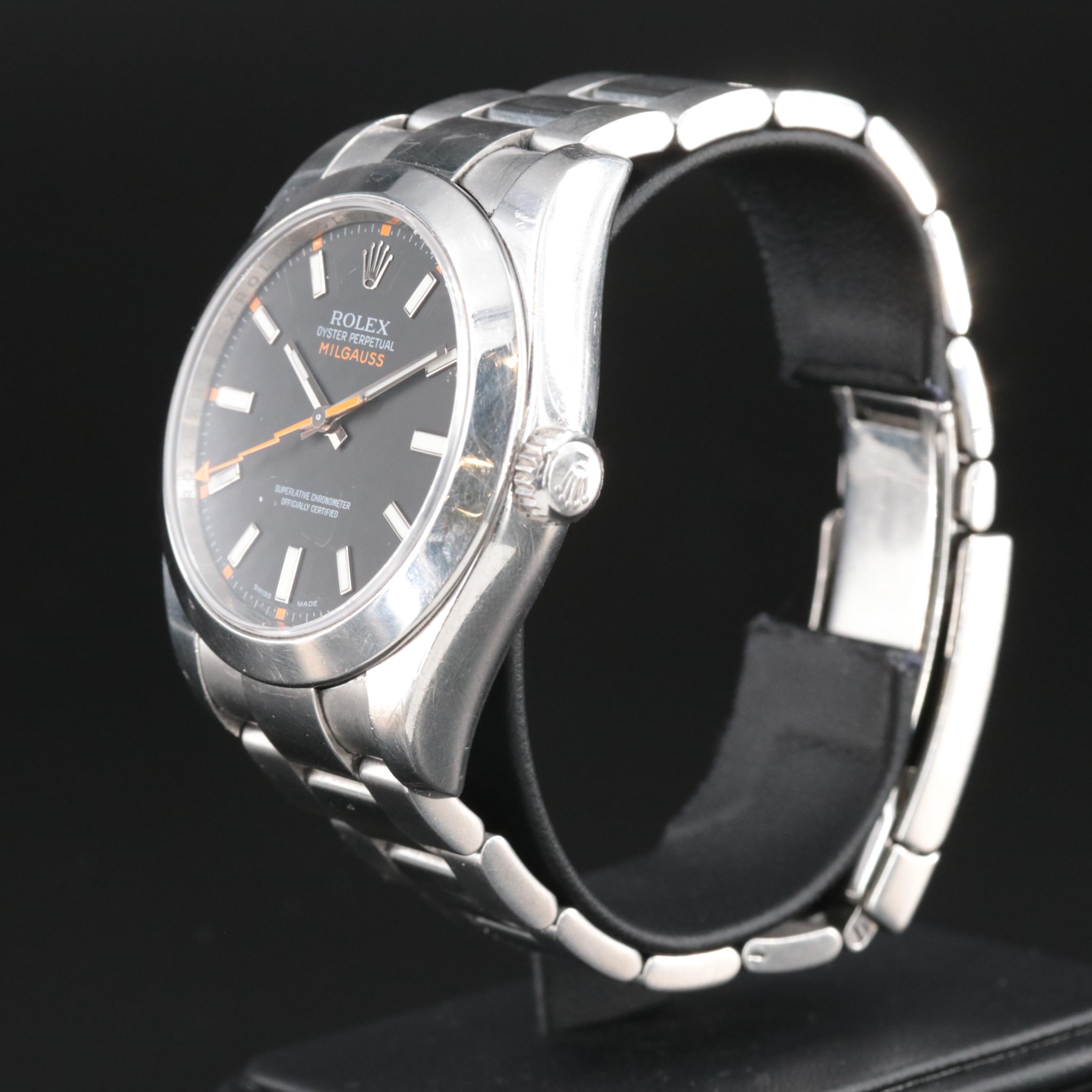 2007 Rolex Oyster Perpetual Milgauss Automatic Watch