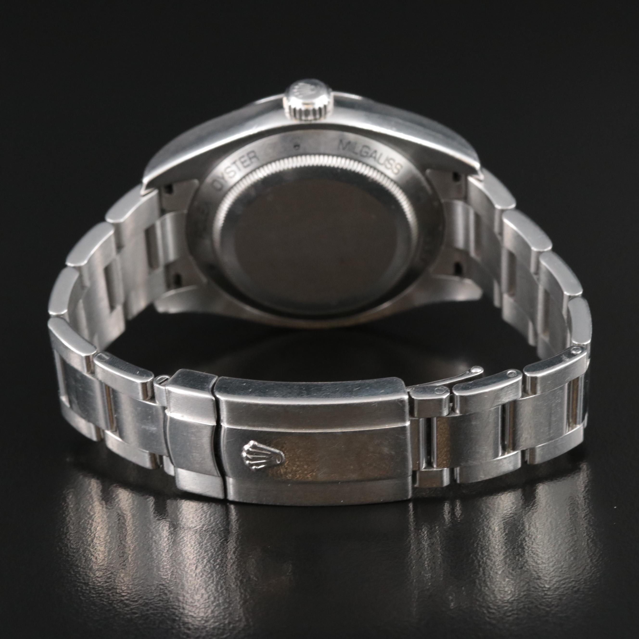 2007 Rolex Oyster Perpetual Milgauss Automatic Watch