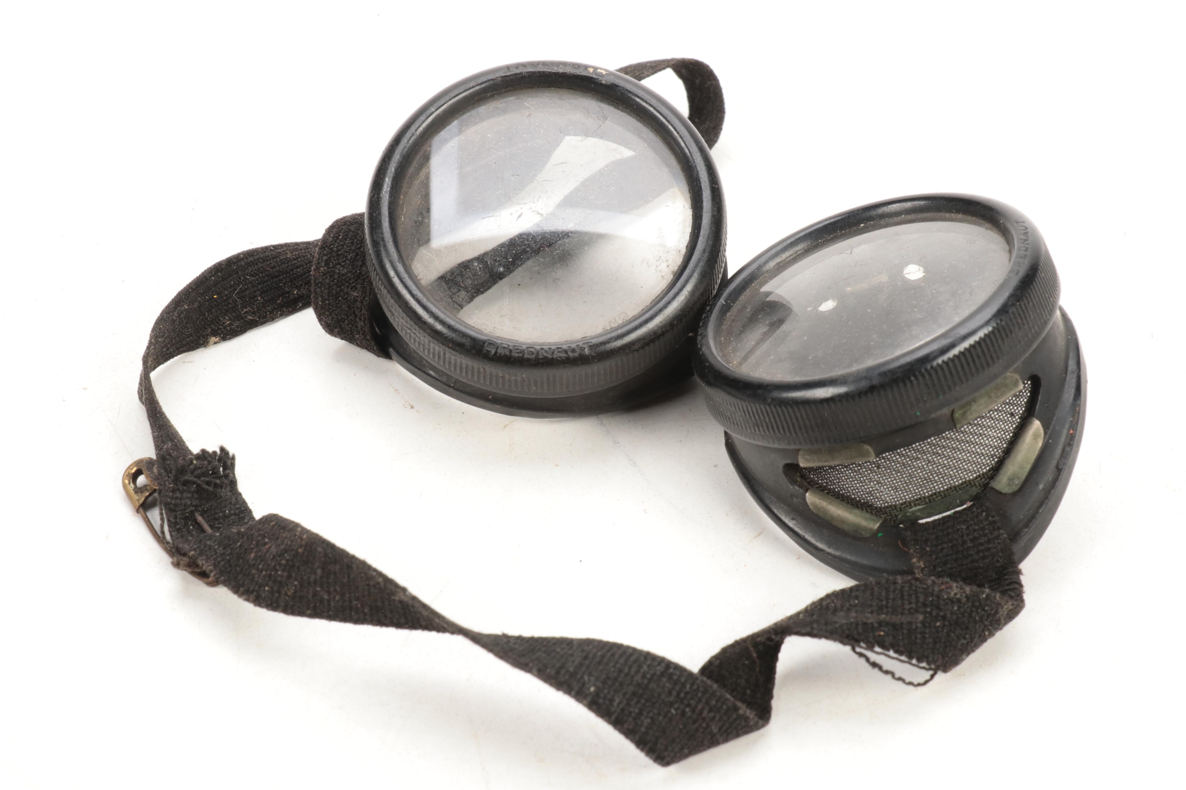 Wilson Industrial Safety Goggles, Mid-20th Century