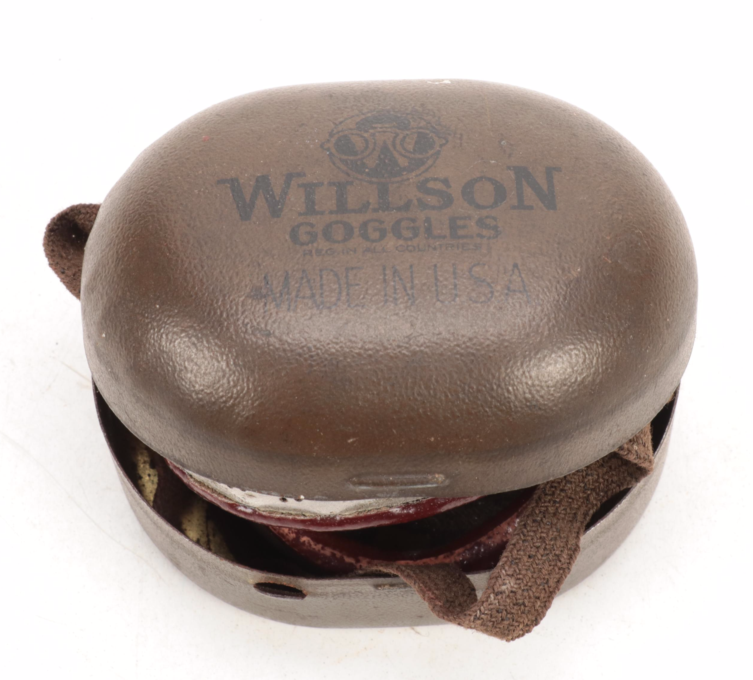 Wilson Industrial Safety Goggles, Mid-20th Century