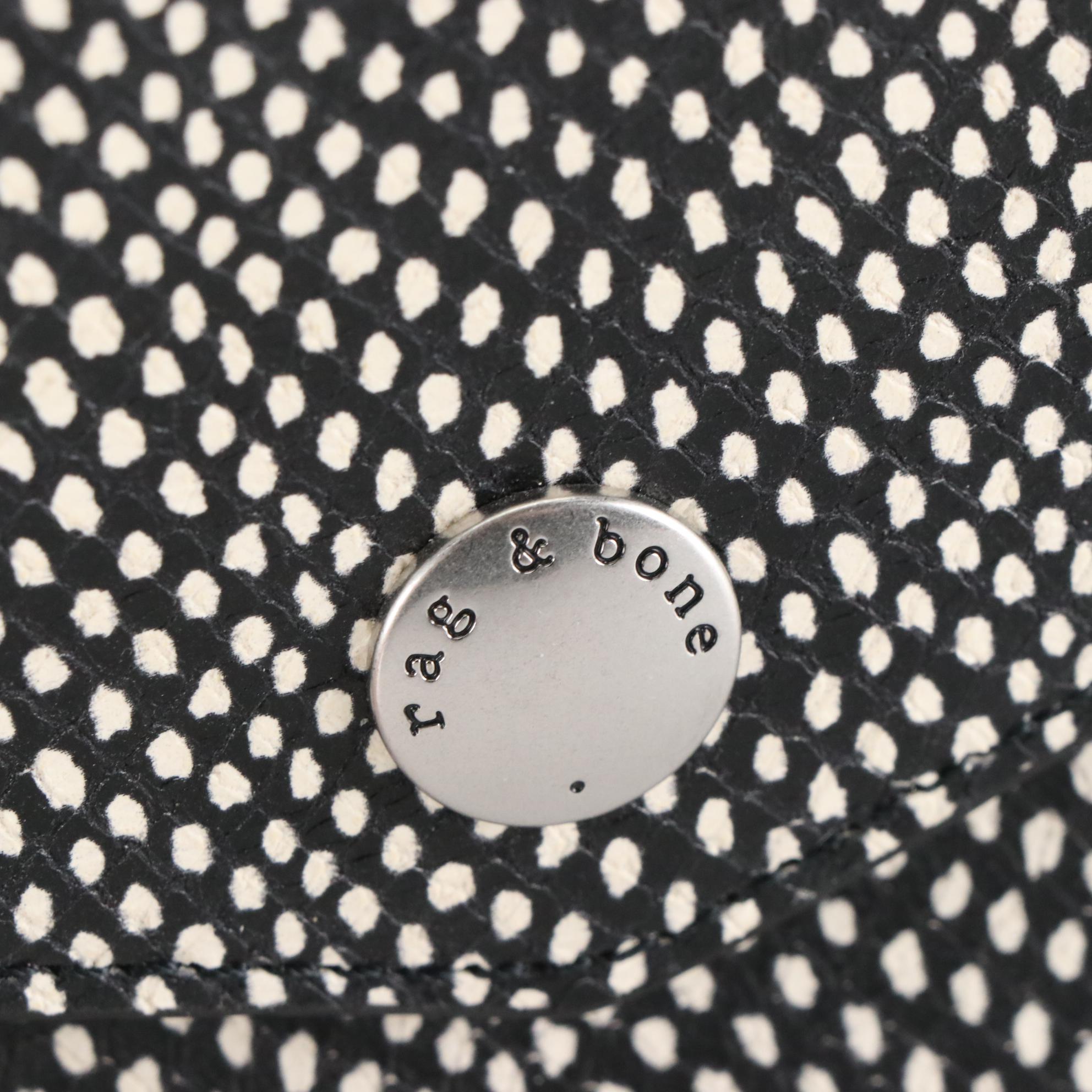 Vivo Shagreen Clutch Purse and Rag & Bone Leather Envelope Clutch Purse