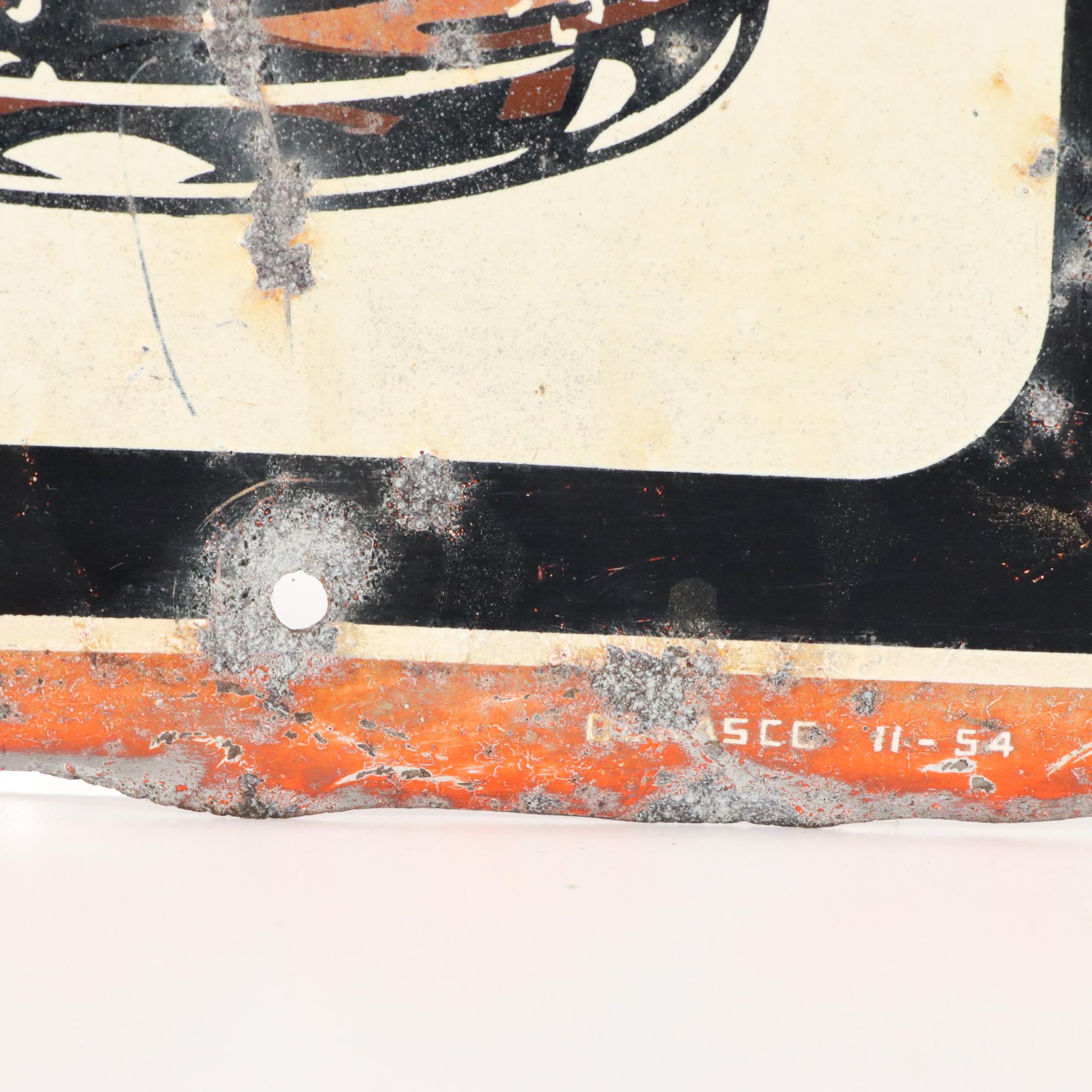 Barq's Metal Wall Thermometer, Mid-20th Century