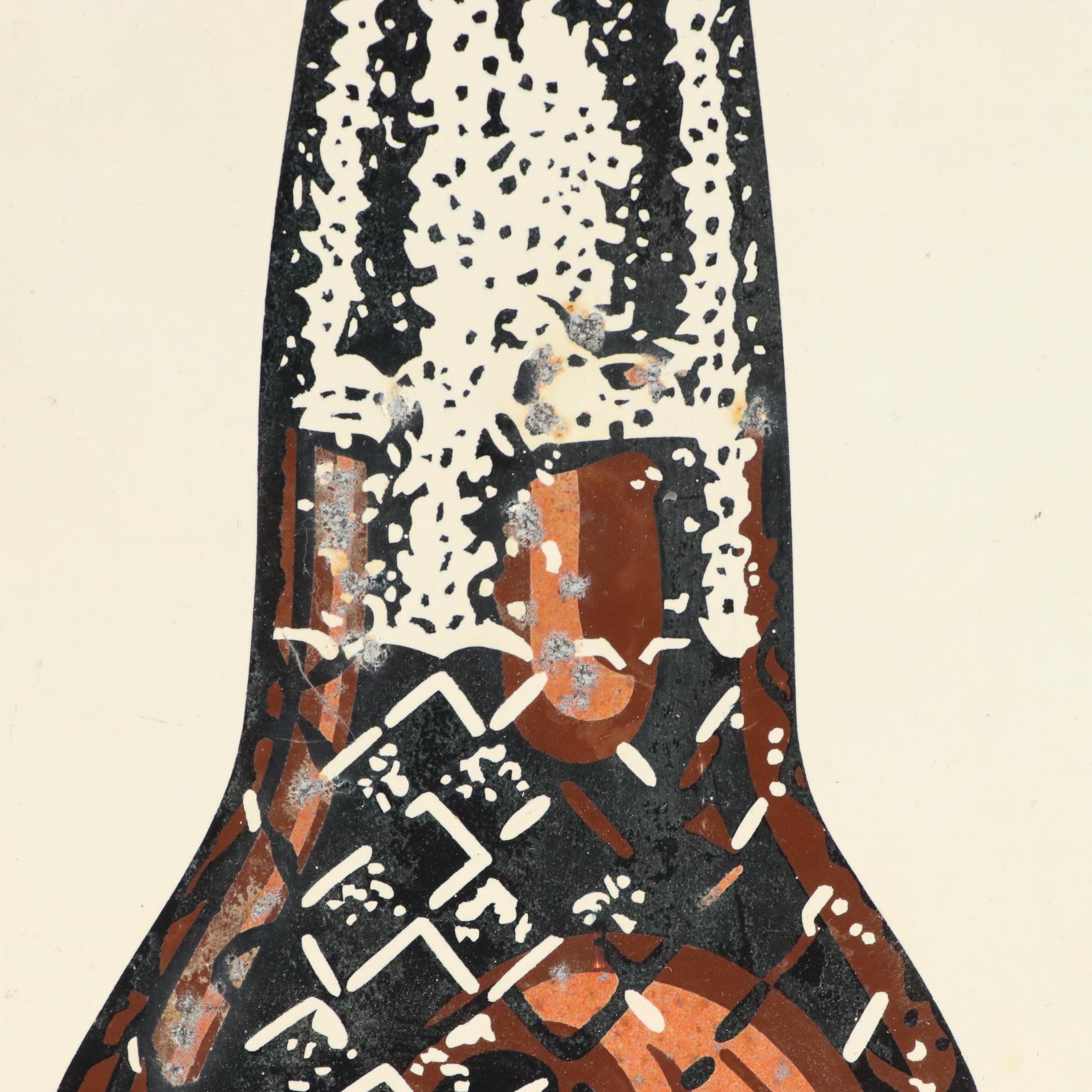 Barq's Metal Wall Thermometer, Mid-20th Century