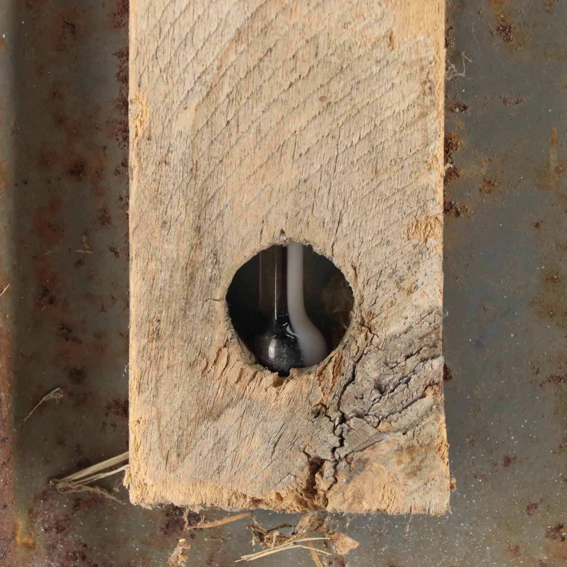 Barq's Metal Wall Thermometer, Mid-20th Century