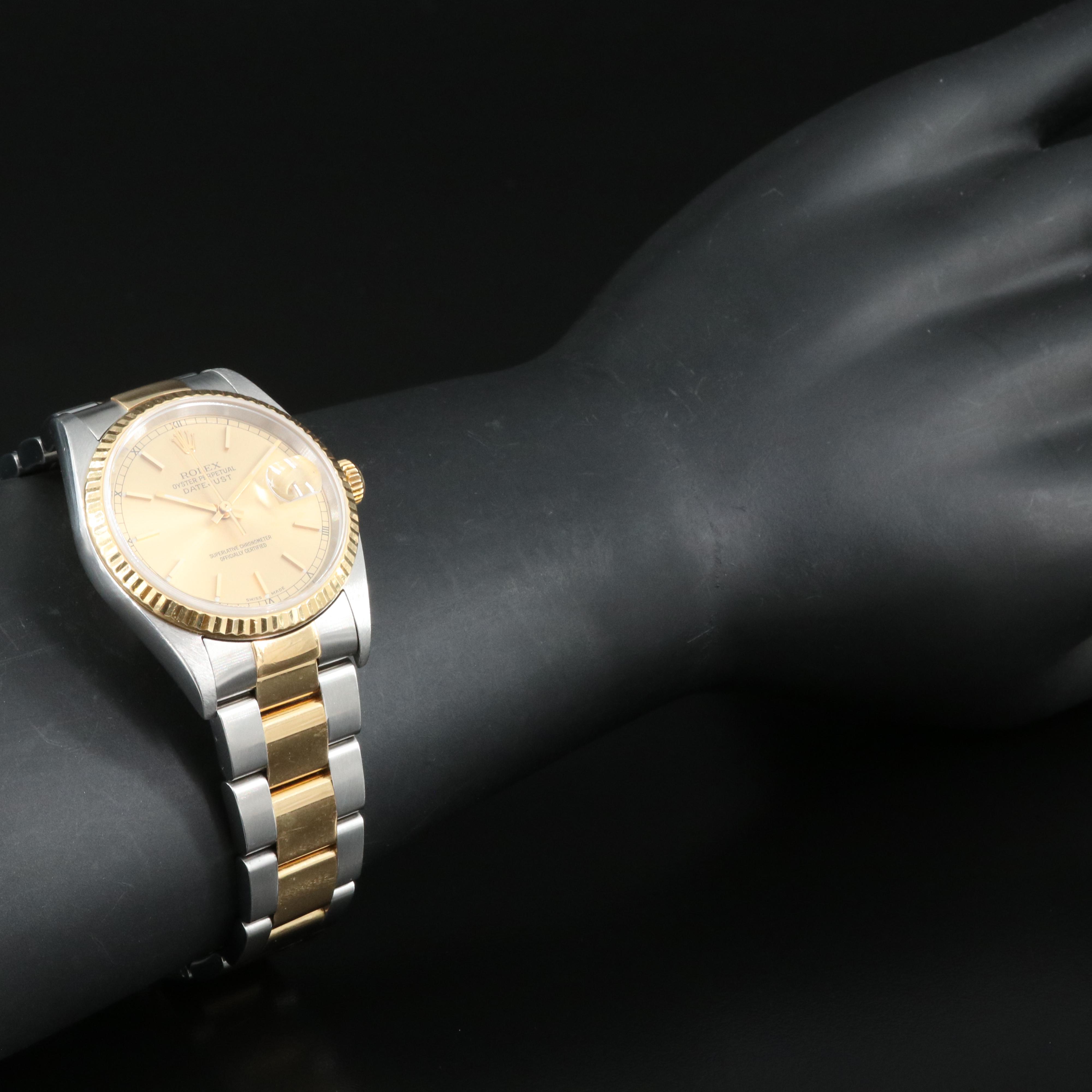 2002-03 Rolex Oyster Perpetual Datejust Watch