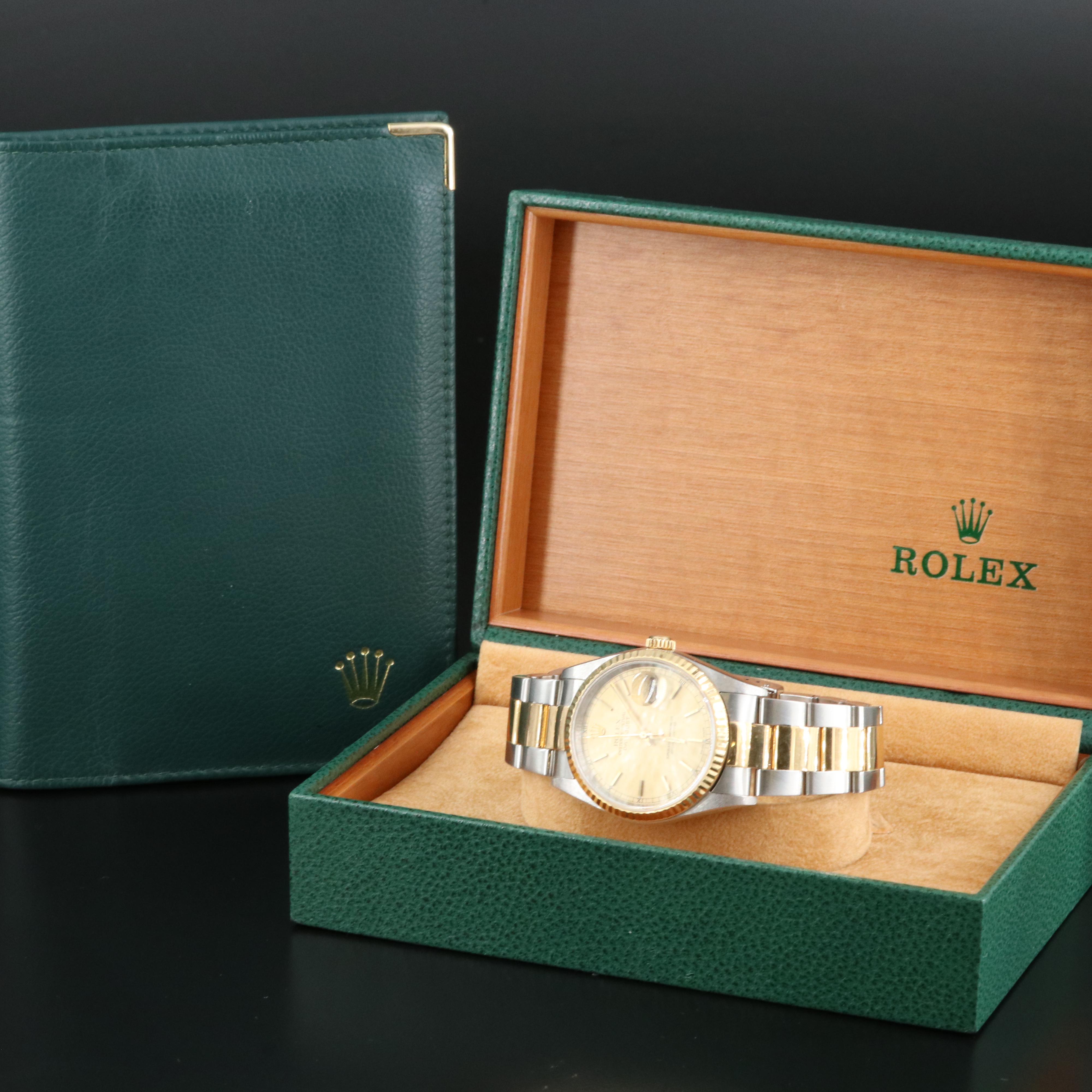 2002-03 Rolex Oyster Perpetual Datejust Watch