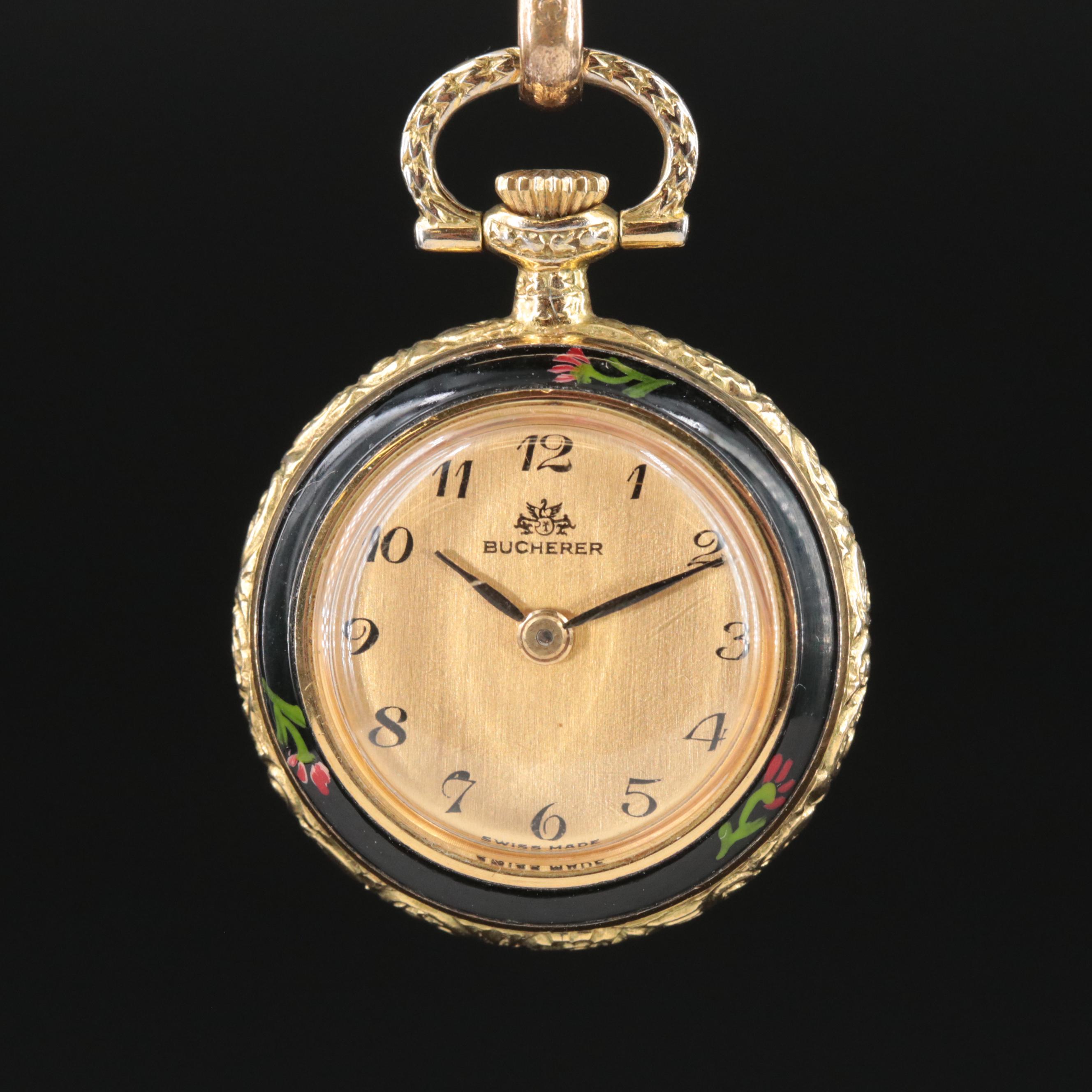 Bucherer Swiss-Made Pendant Watch