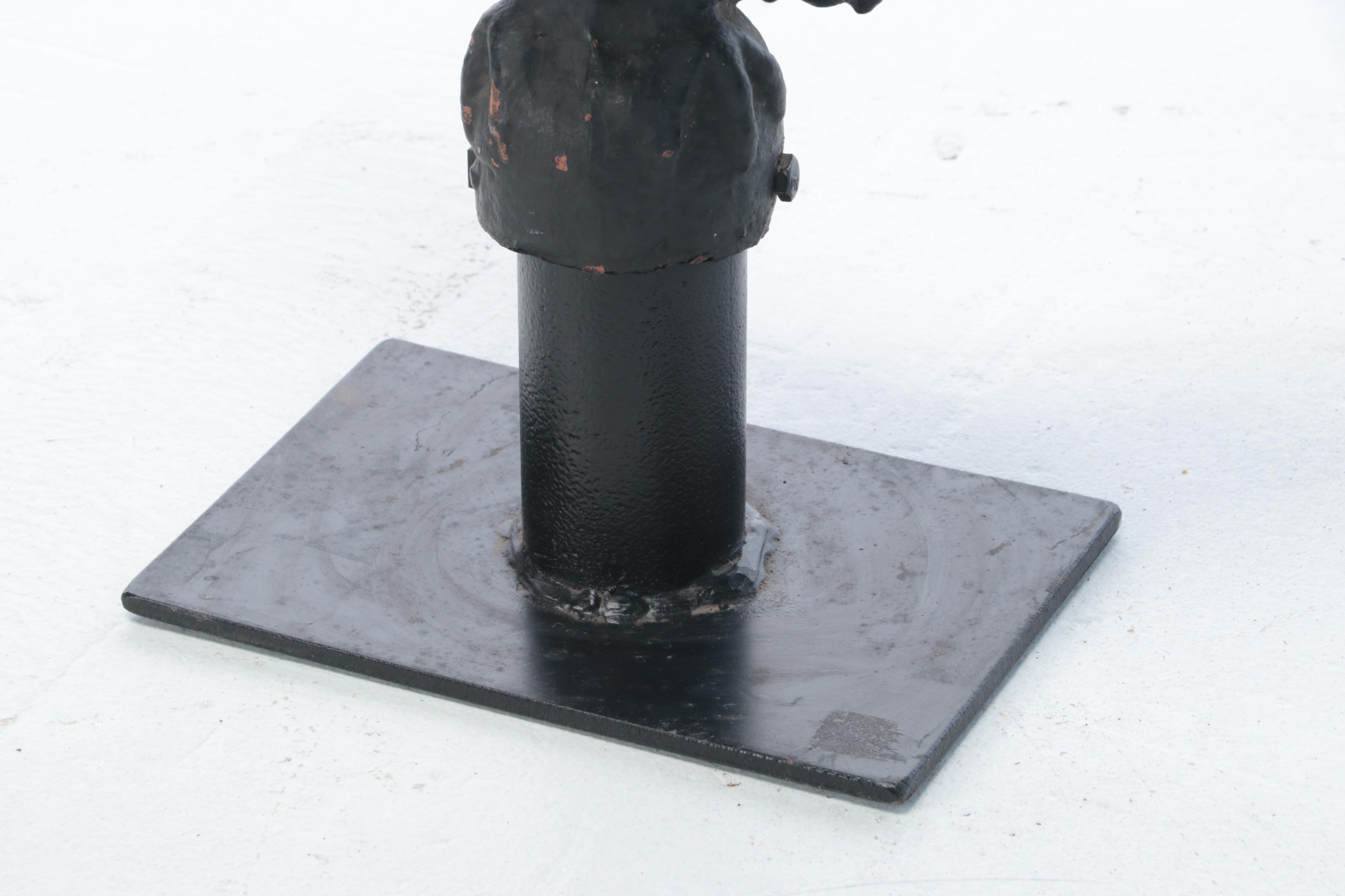 Painted Cast Metal Eagle Flag Pole Finial