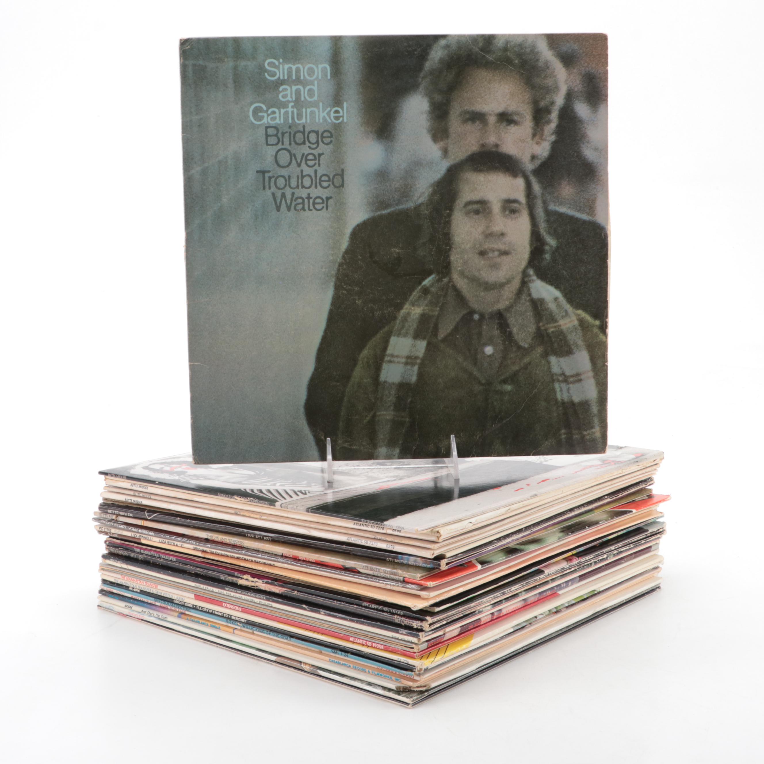 Simon & Garfunkel, Bette Midler, Melissa Manchester and More Vinyl Records