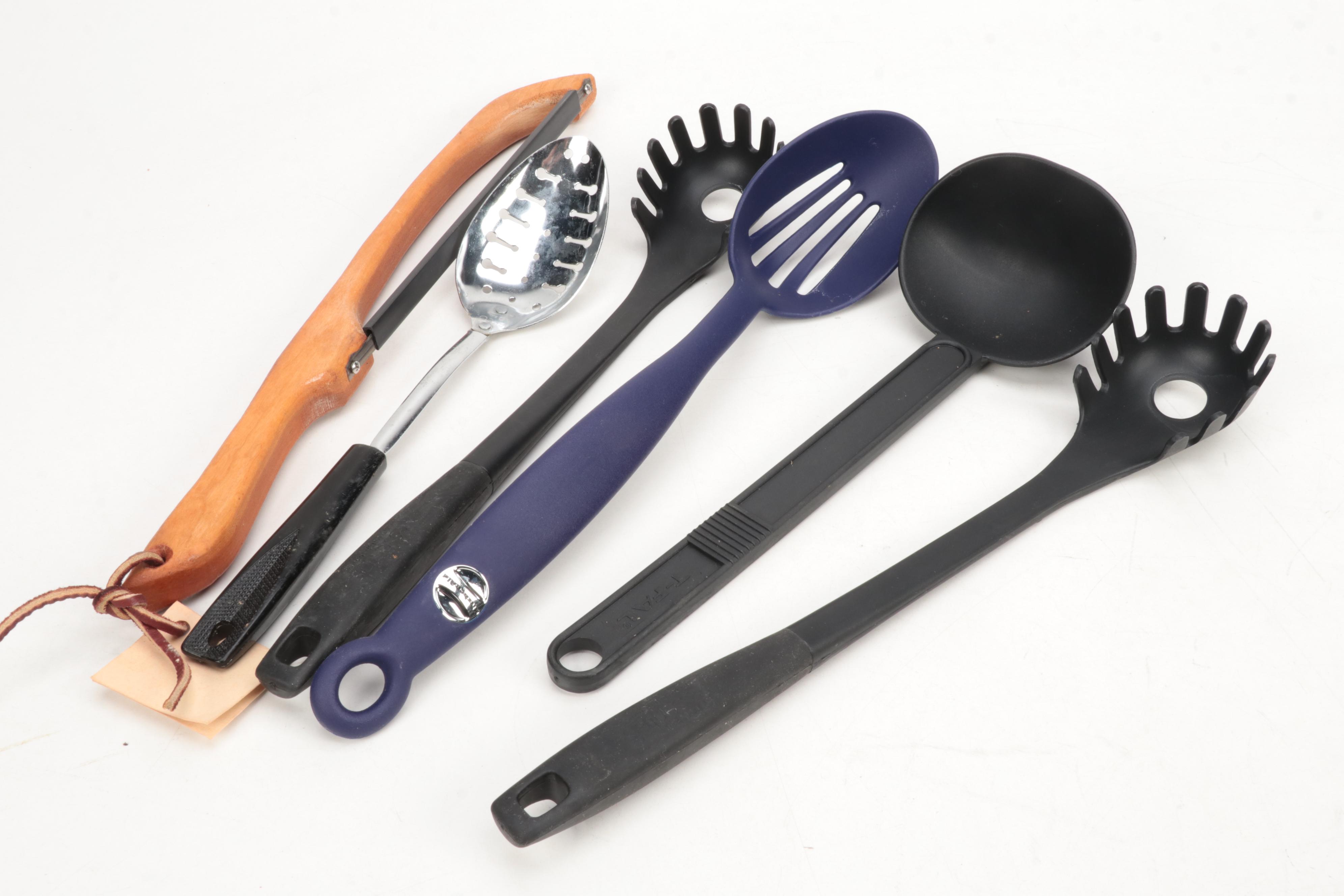 Ekco Eterna Chef's  Knife with Other Cutlery and Kitchen Utensils